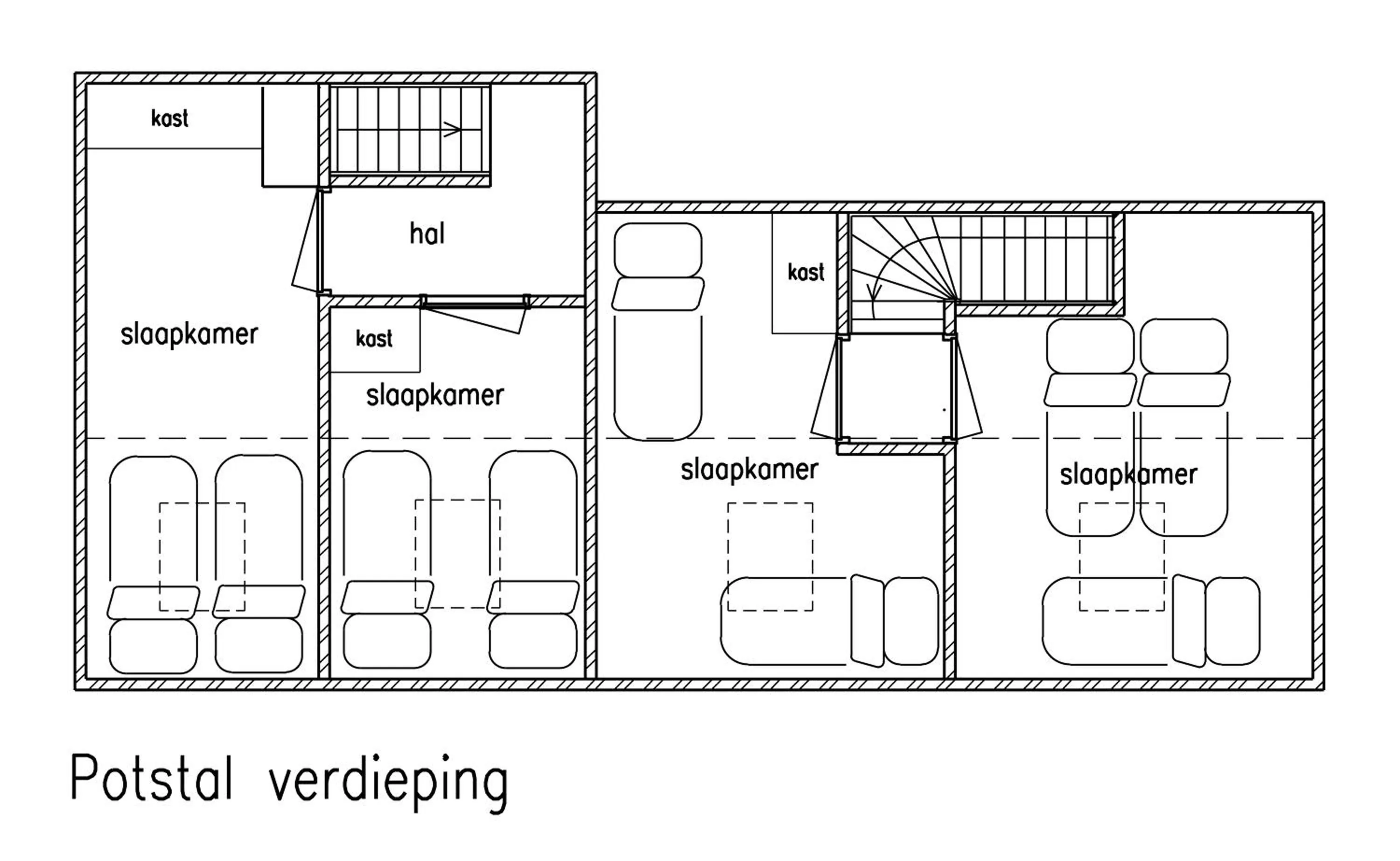Floor plan in De Veurdeale