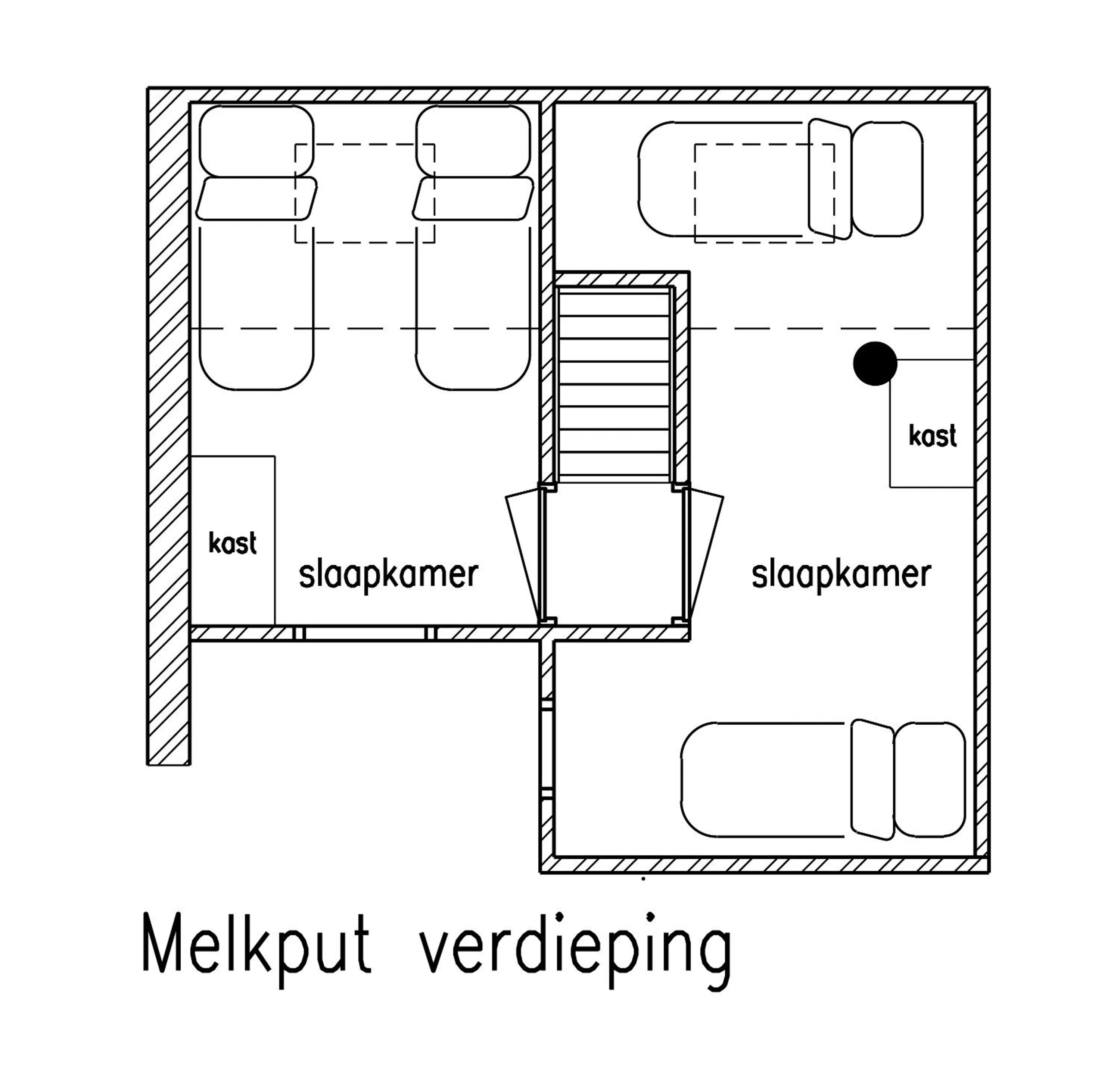 Floor plan in De Veurdeale