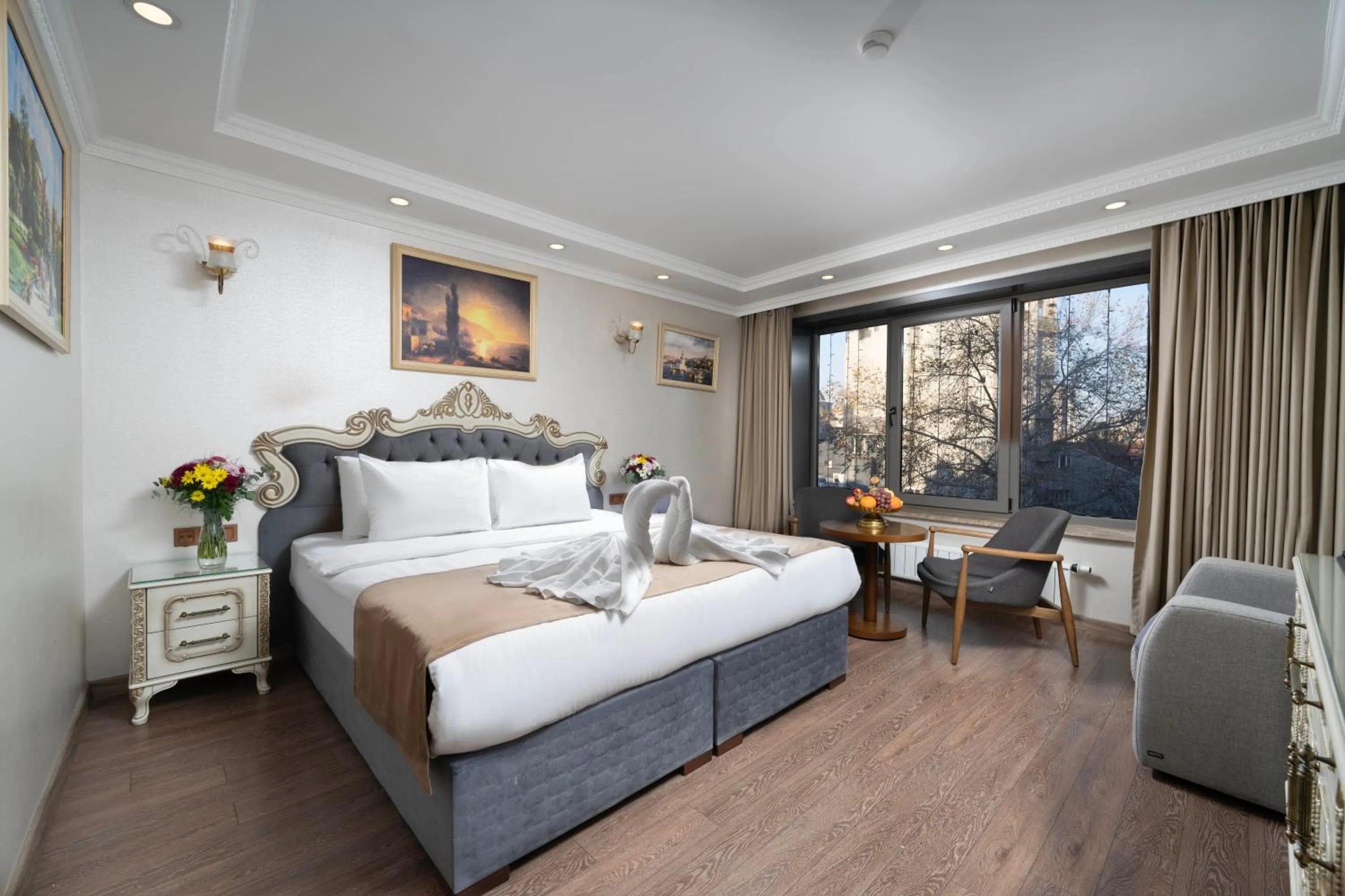 Bed in Almadina Hotel Istanbul