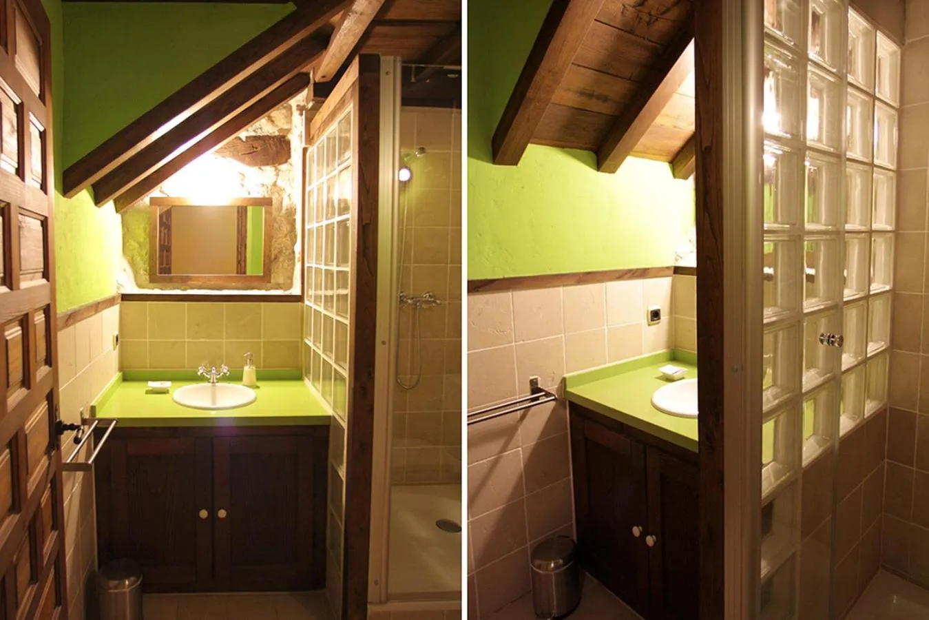 Bathroom in Hotel Rural Llerau