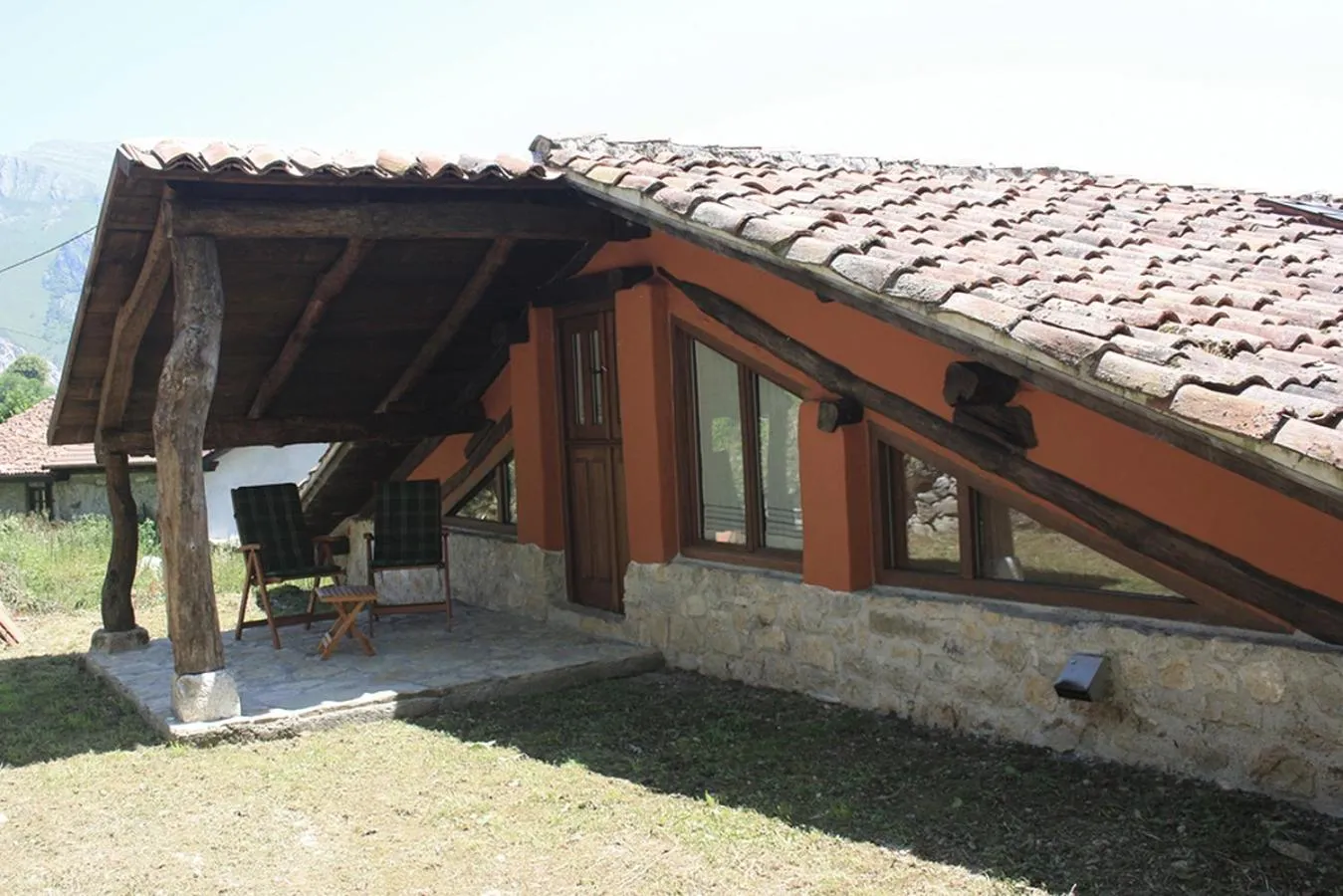 Patio in Hotel Rural Llerau