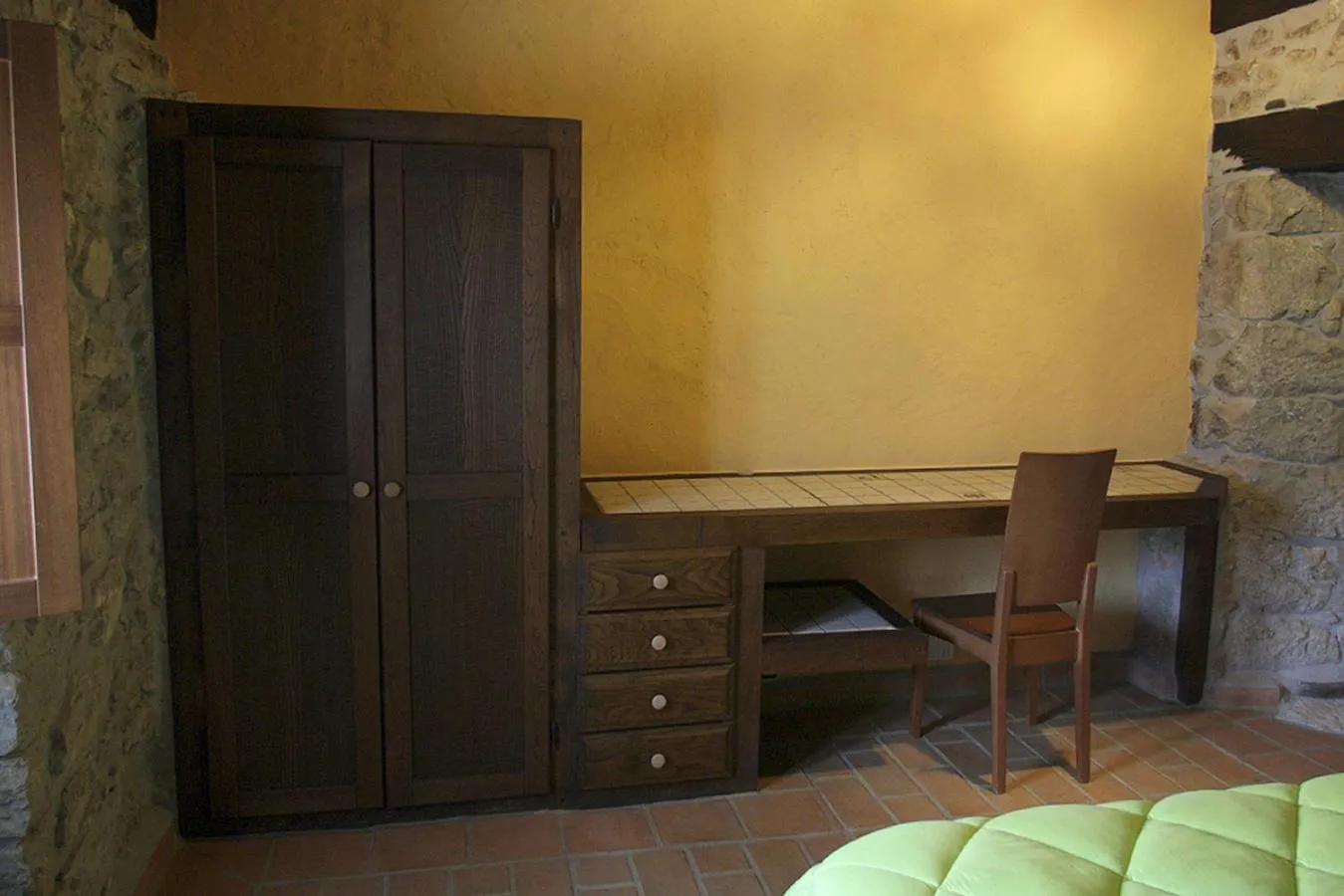 Decorative detail in Hotel Rural Llerau