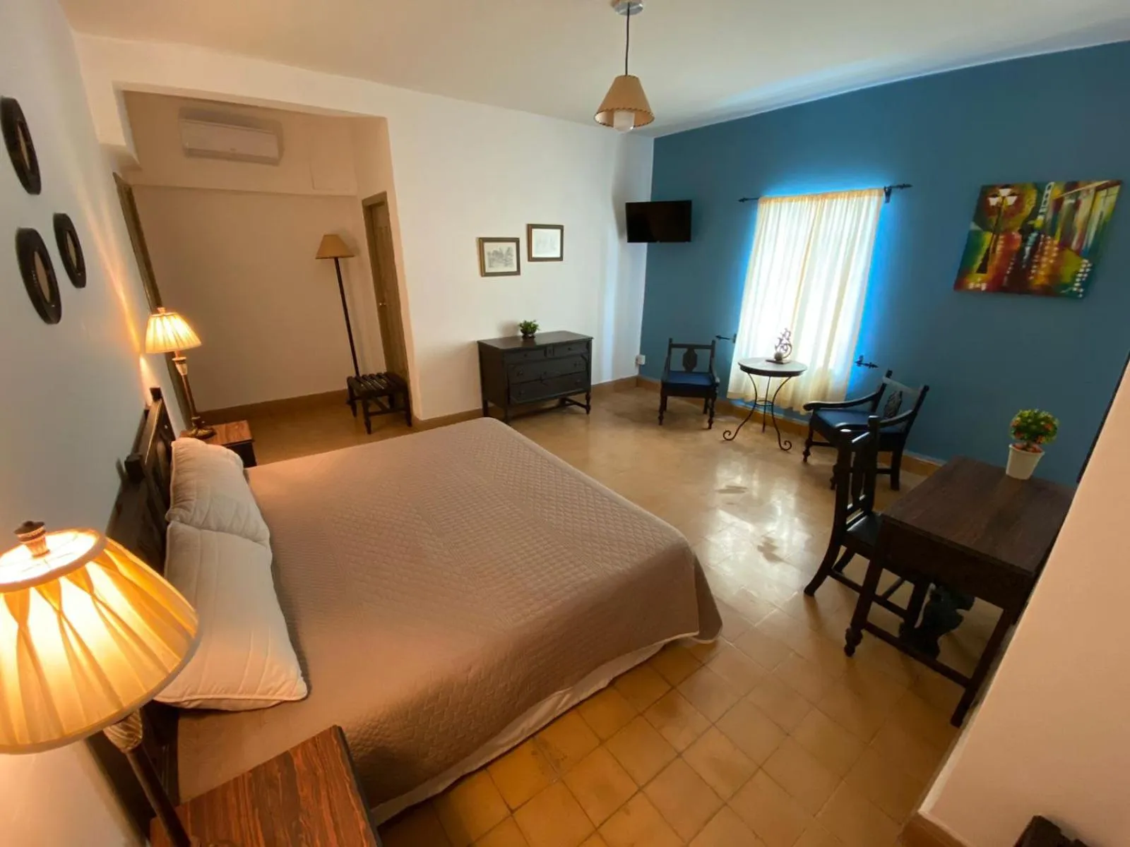 Bed in Hotel Los Monteros