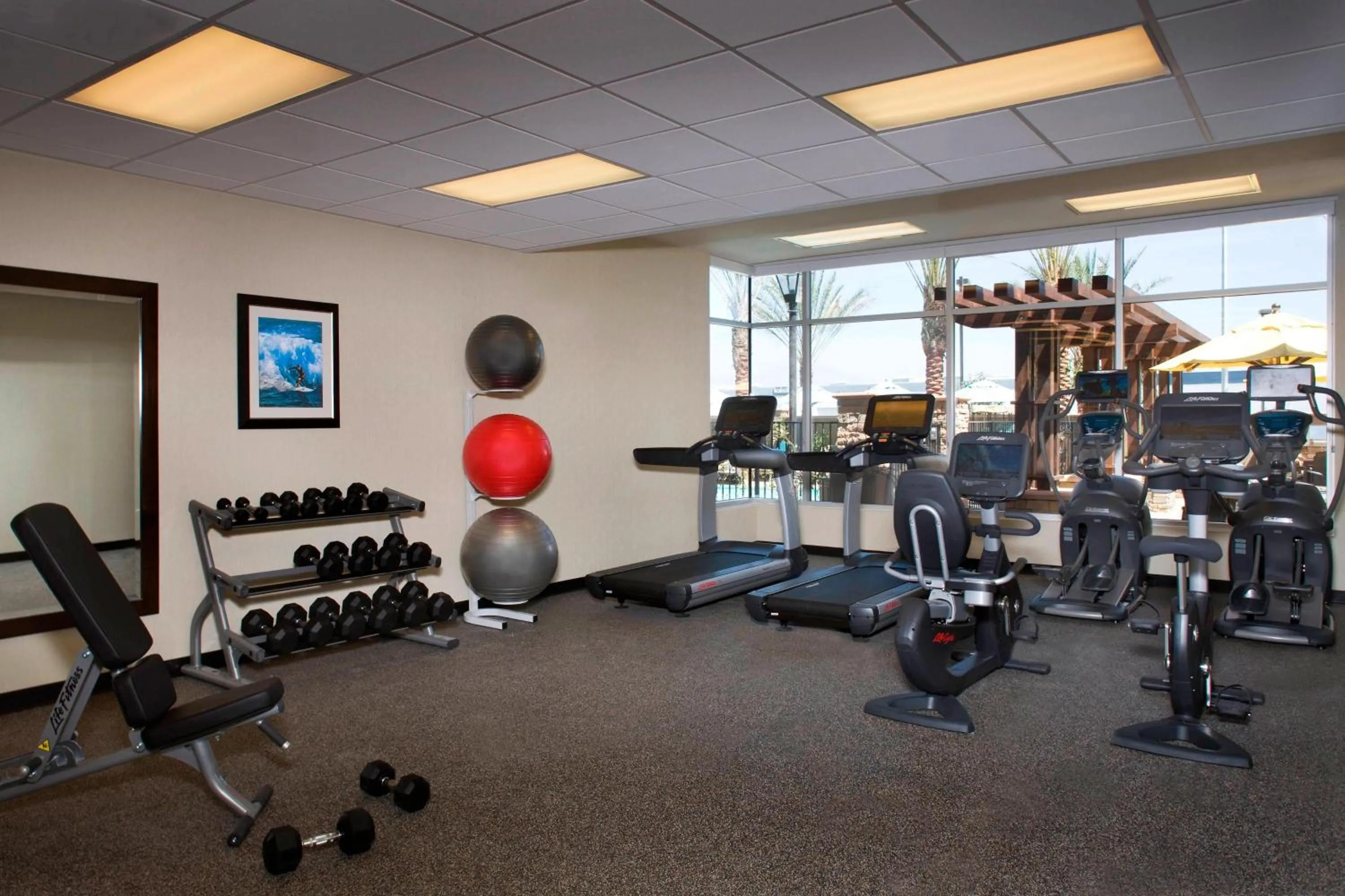 Fitness centre/facilities in Residence Inn by Marriott Tustin Orange County