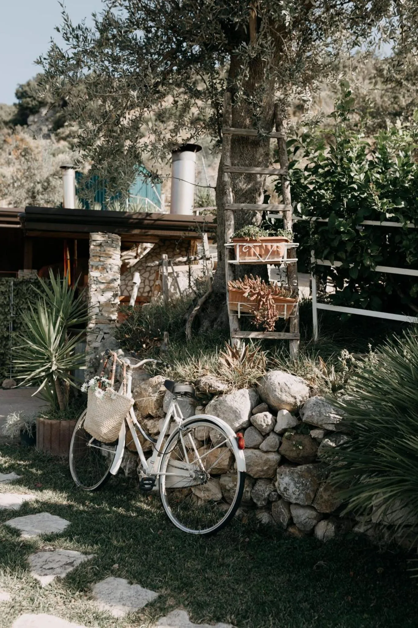 Garden in b&b Tenuta San Felice