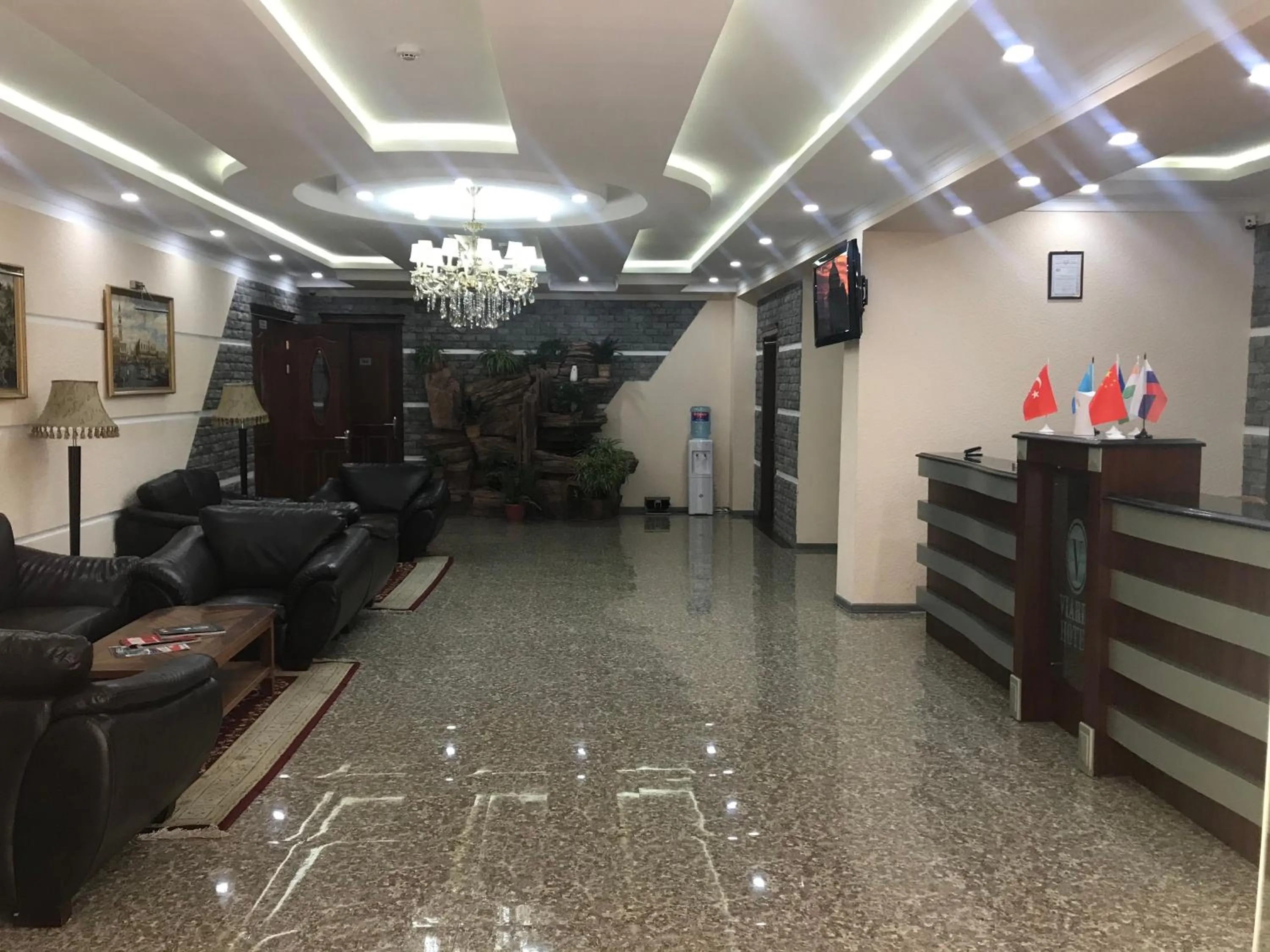 Lobby or reception in VIARDO Hotel