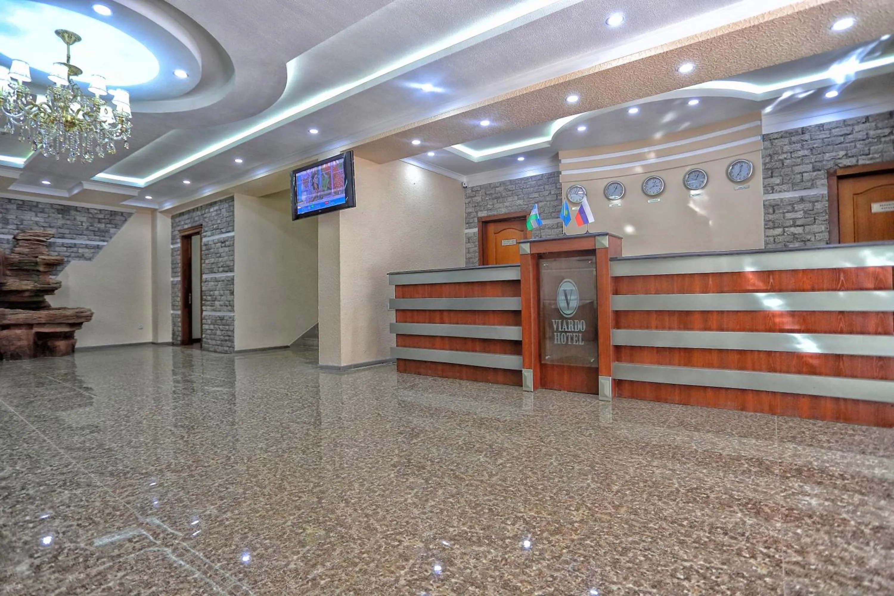 Lobby or reception in VIARDO Hotel