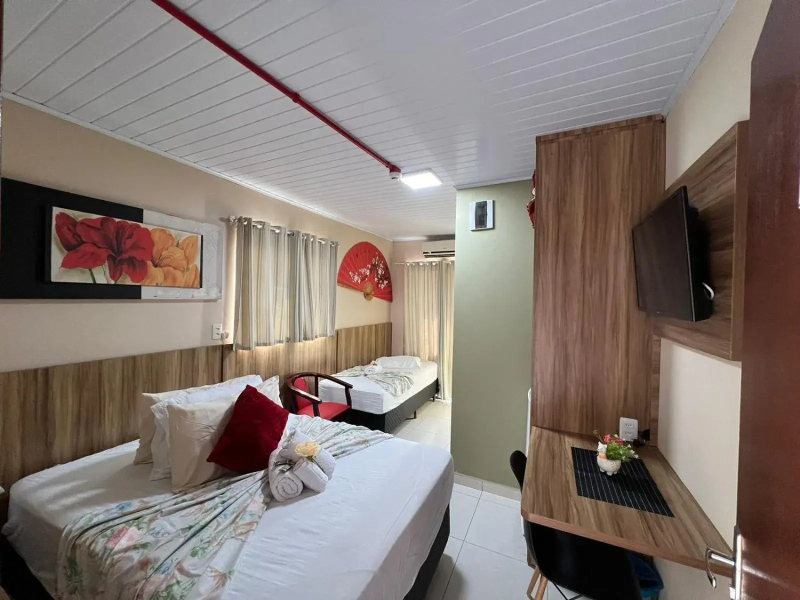 Standard Triple Room in Pousada Rota das Praias Standard Triple Room in Pousada Rota das Praias