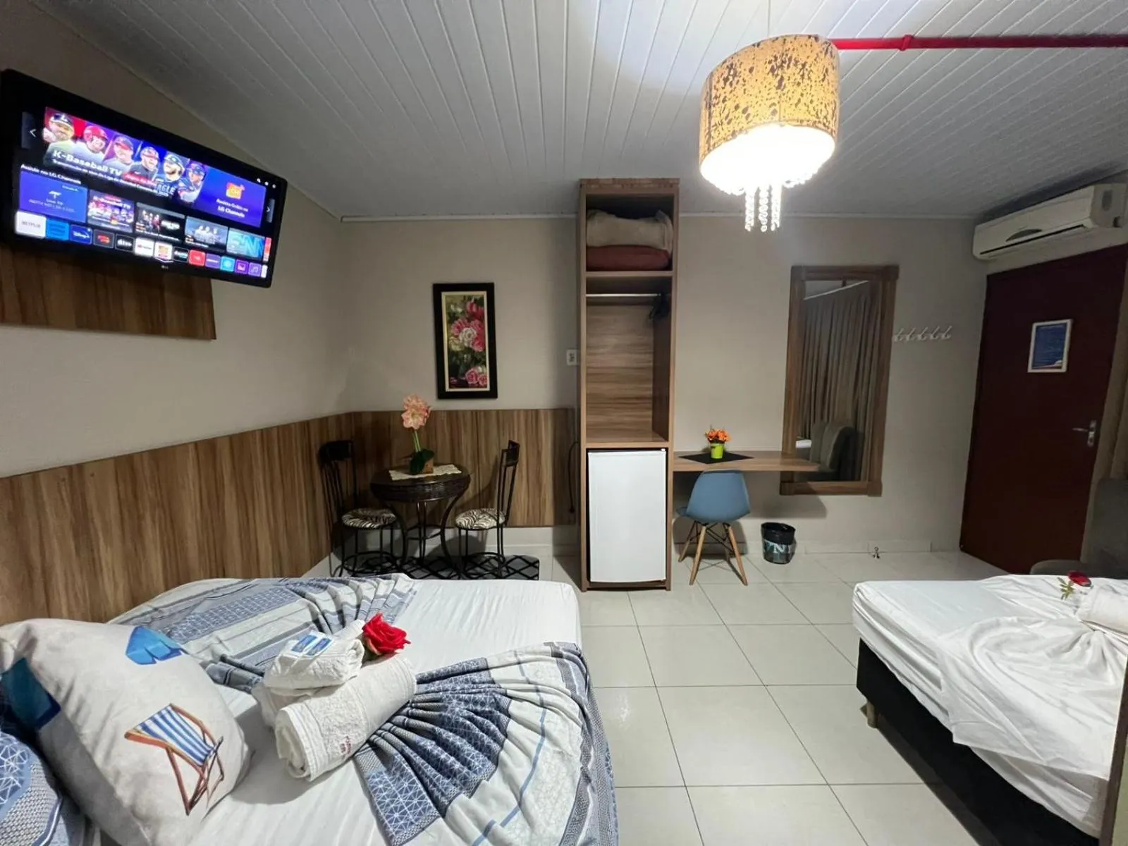 Bed in Pousada Rota das Praias