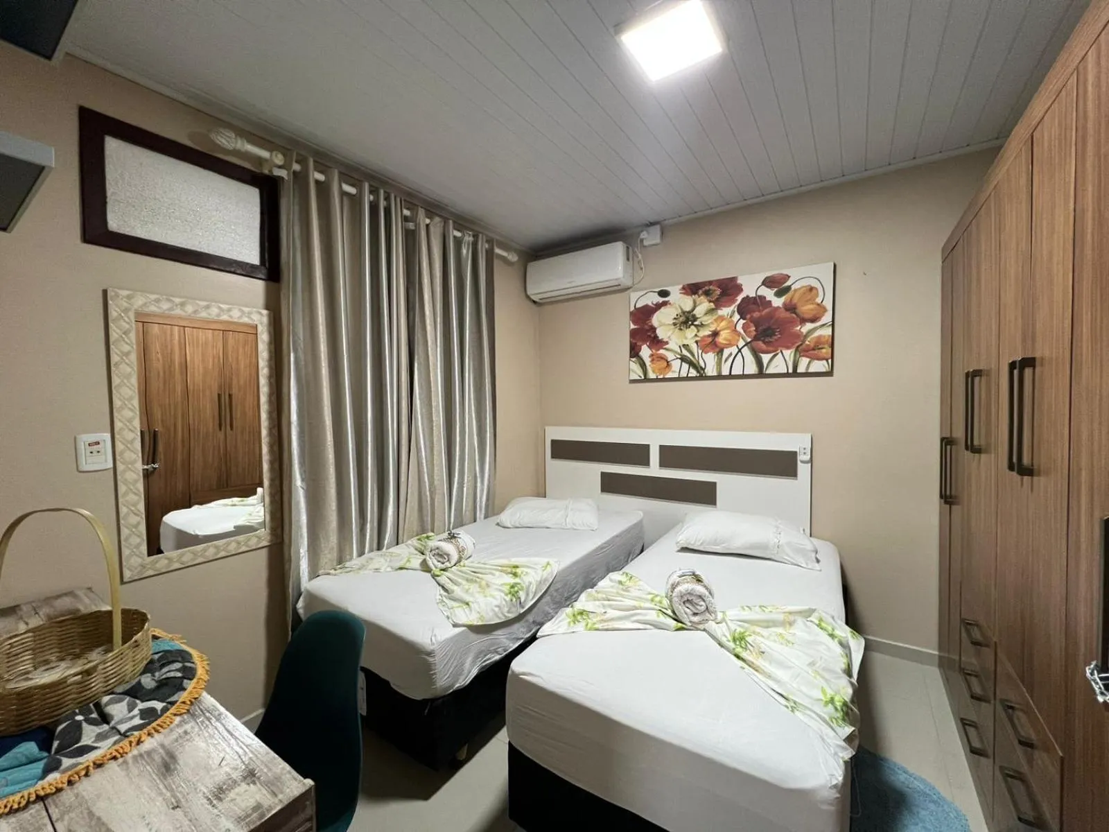 Bed in Pousada Rota das Praias