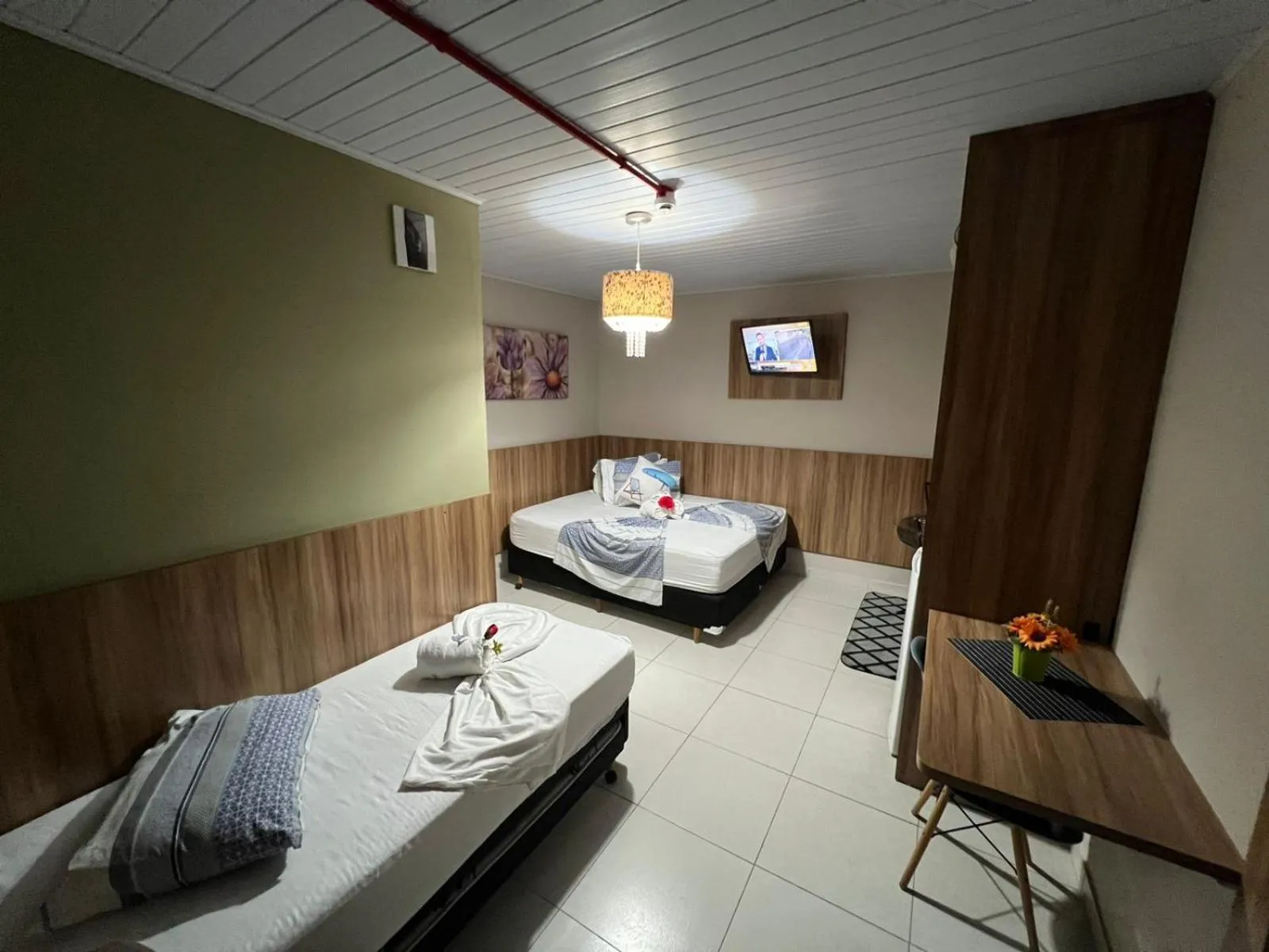 Bed in Pousada Rota das Praias