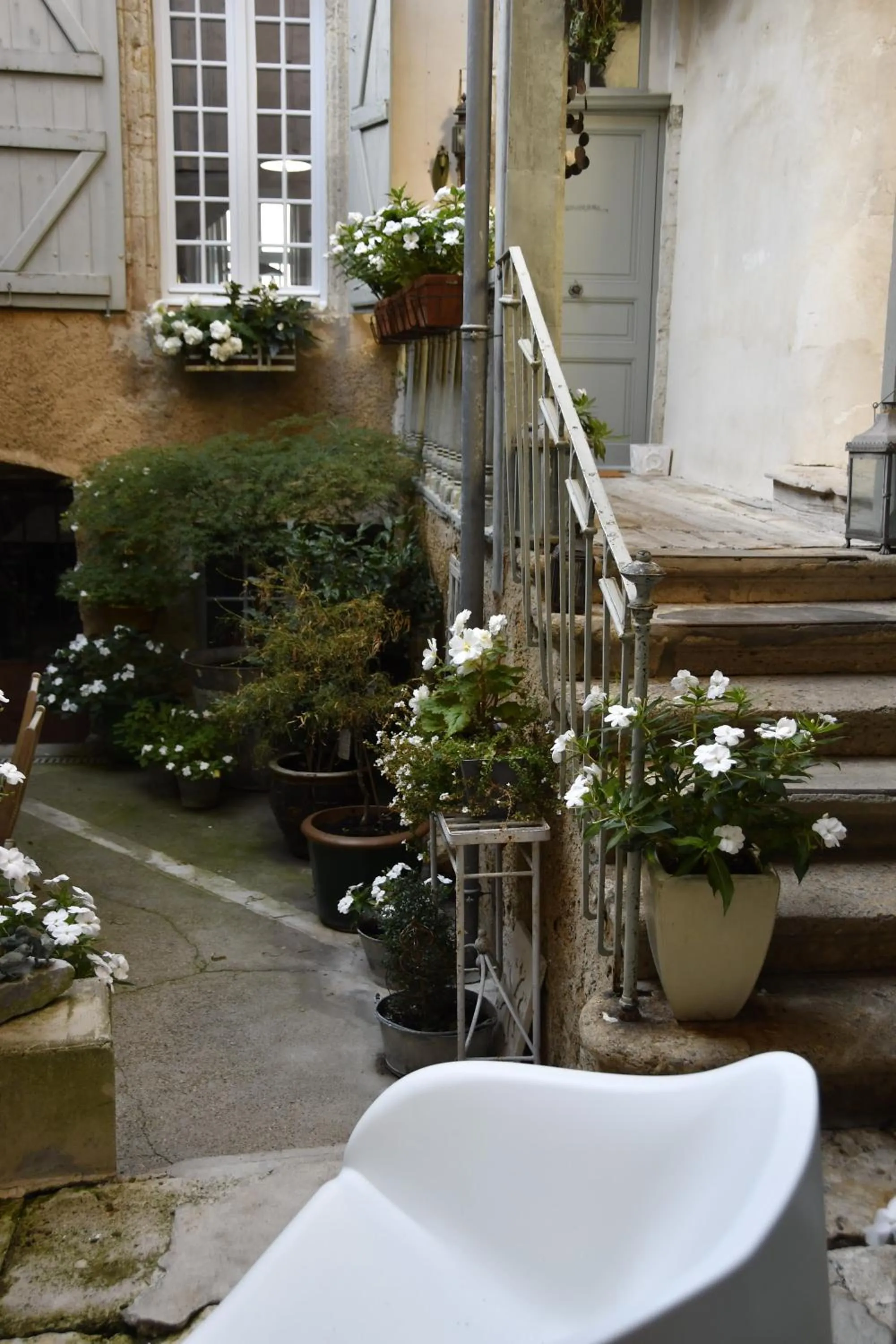 Balcony/Terrace in Les Chambres de L'Horloge