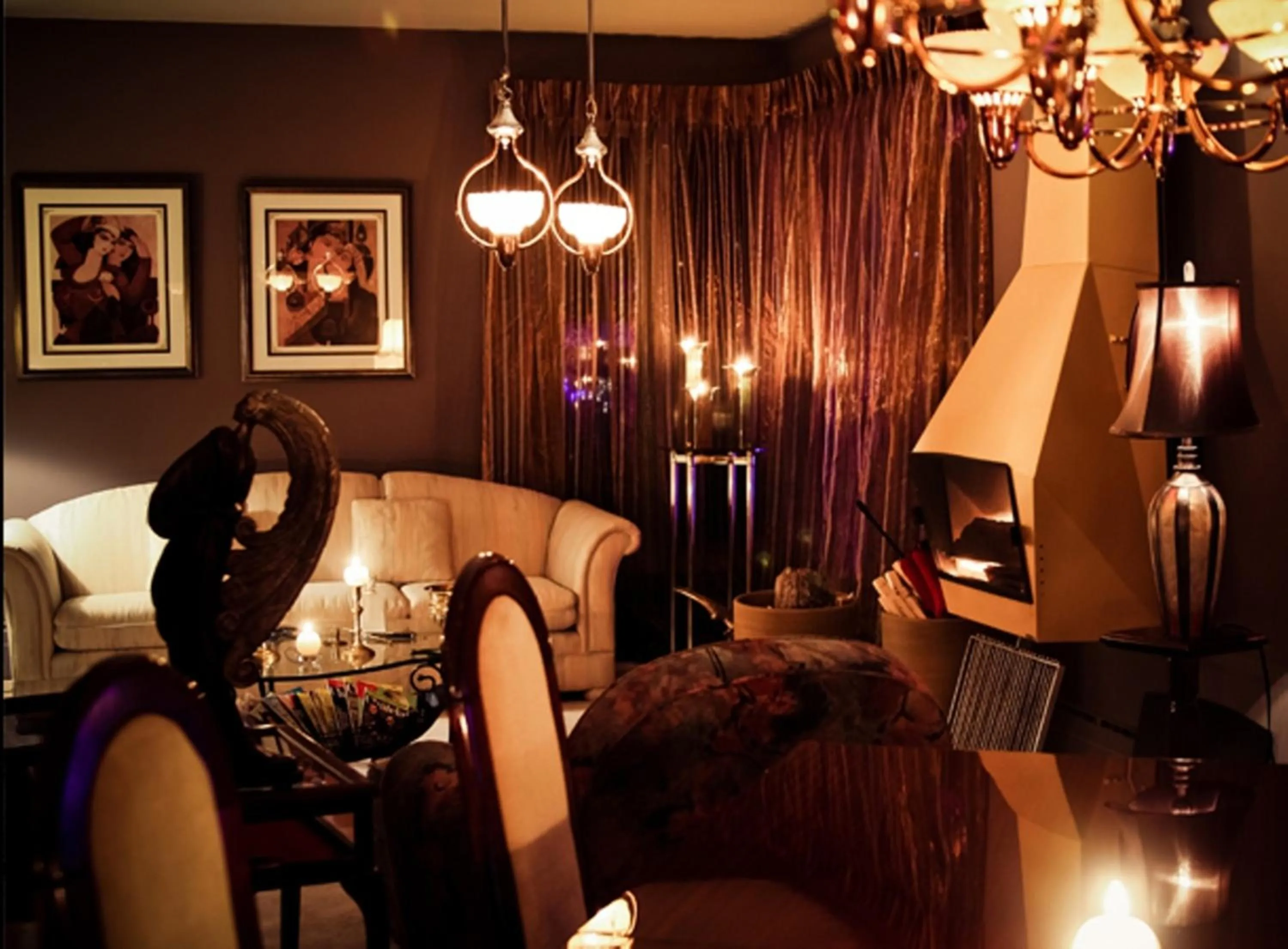 Lounge or bar in Gîte Chez Baza