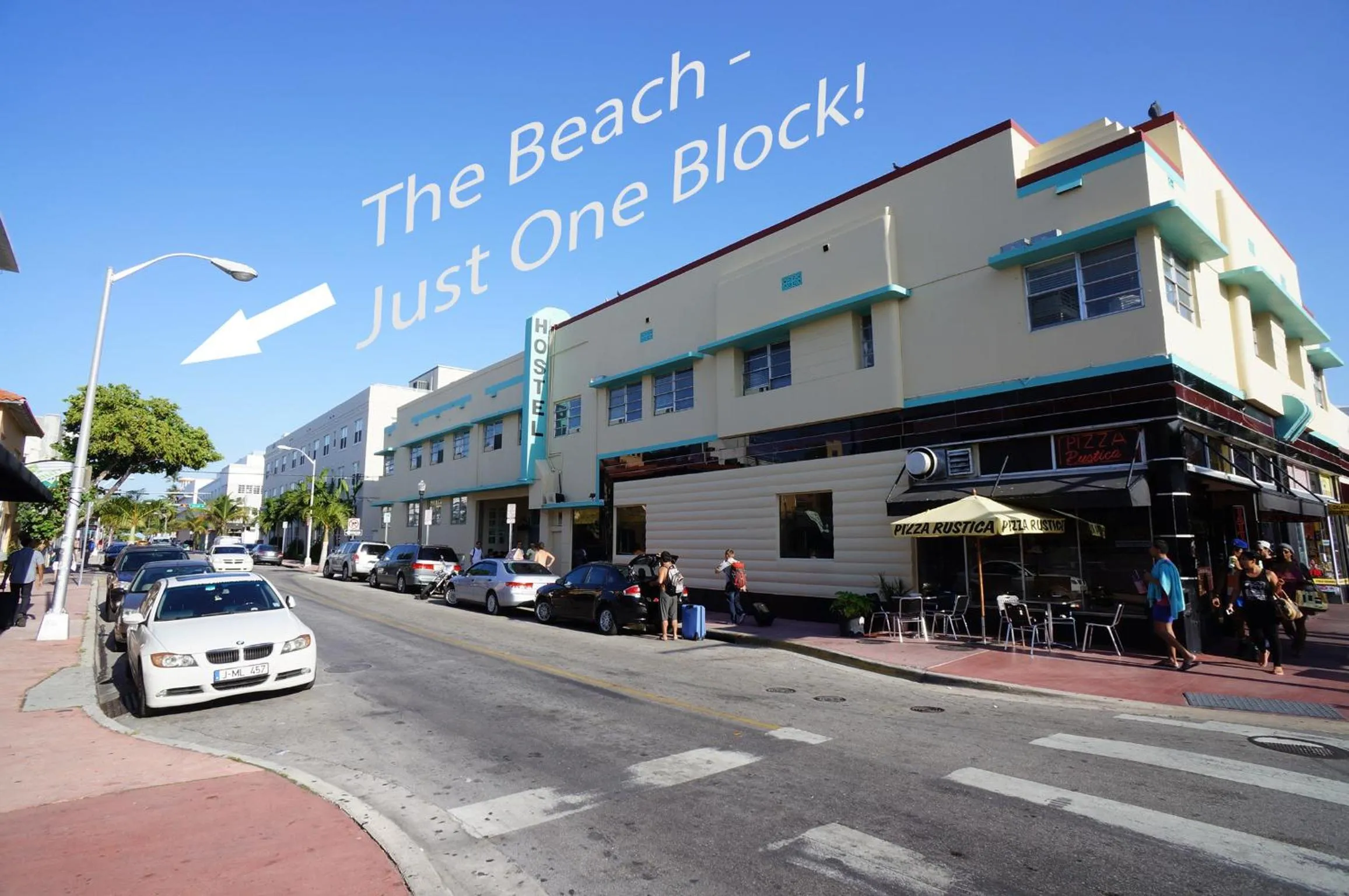 Property building in South Beach Rooms and Hostel