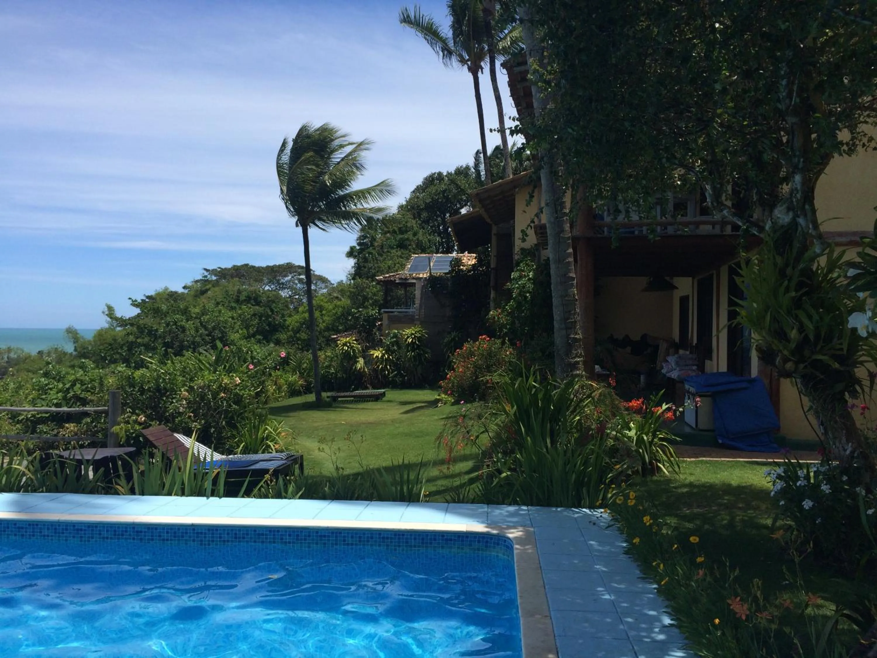 Garden in Pousada Mar à Vista