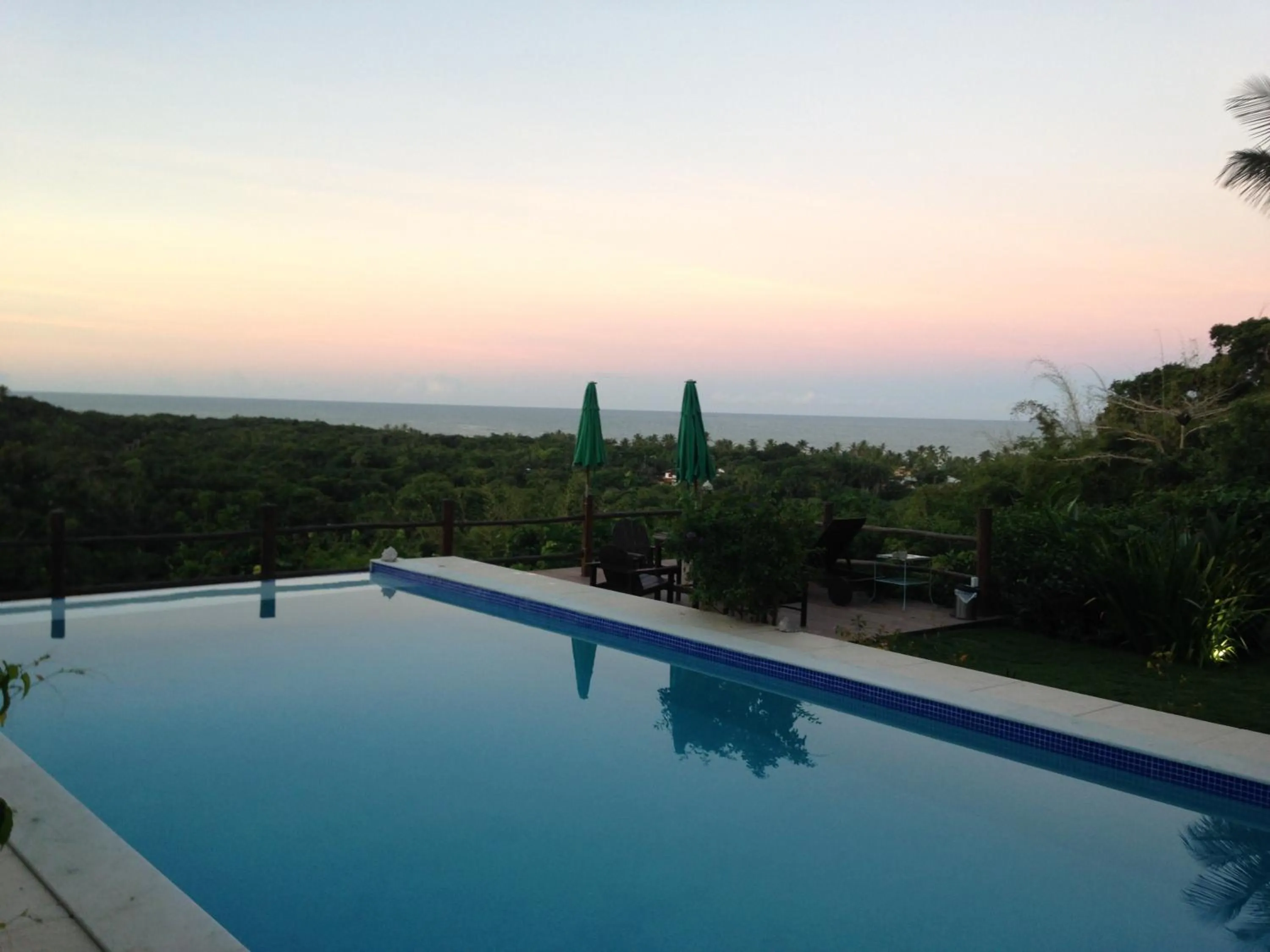 Swimming pool in Pousada Mar à Vista