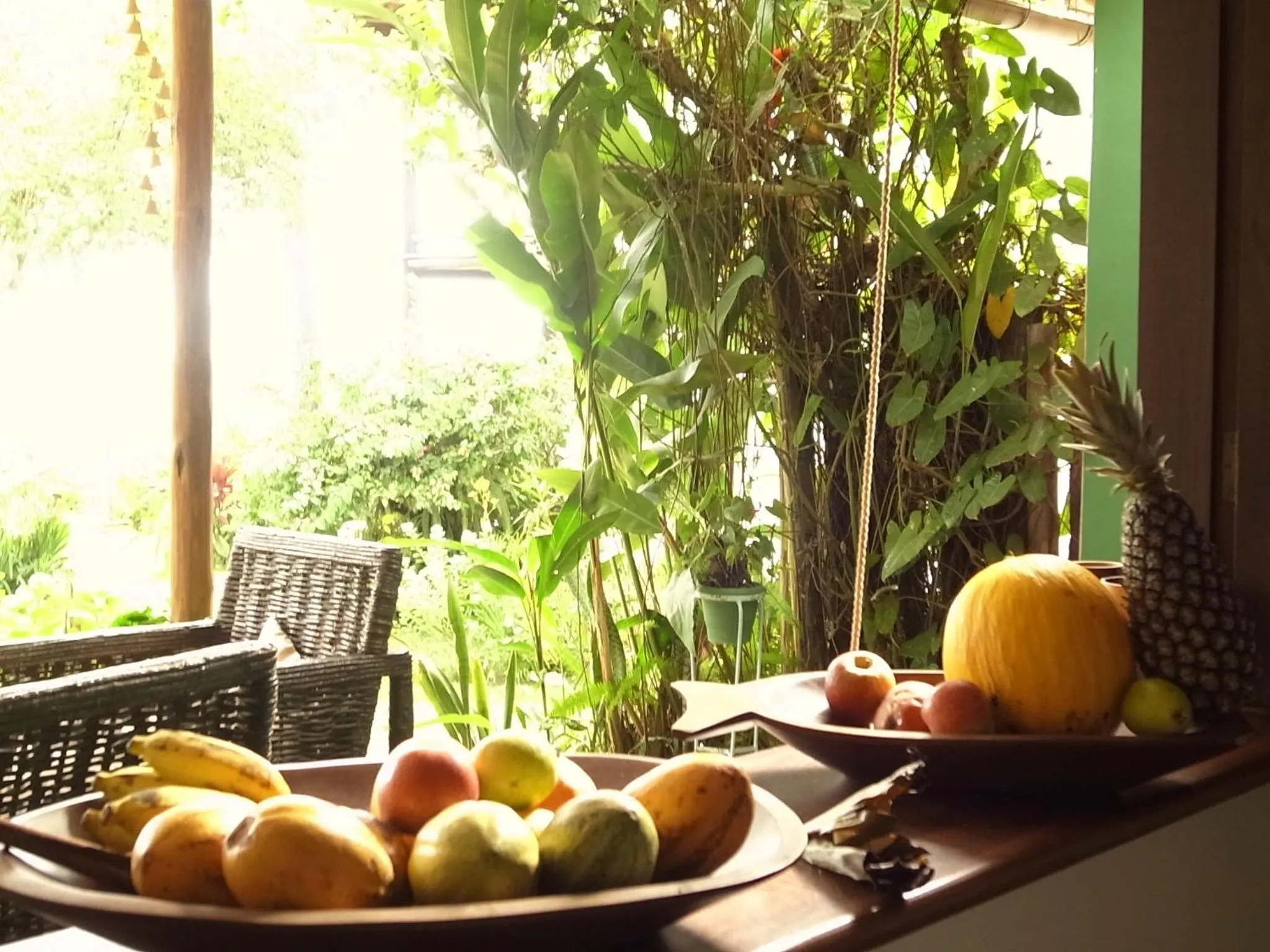 Communal lounge/ TV room in Pousada Mar à Vista