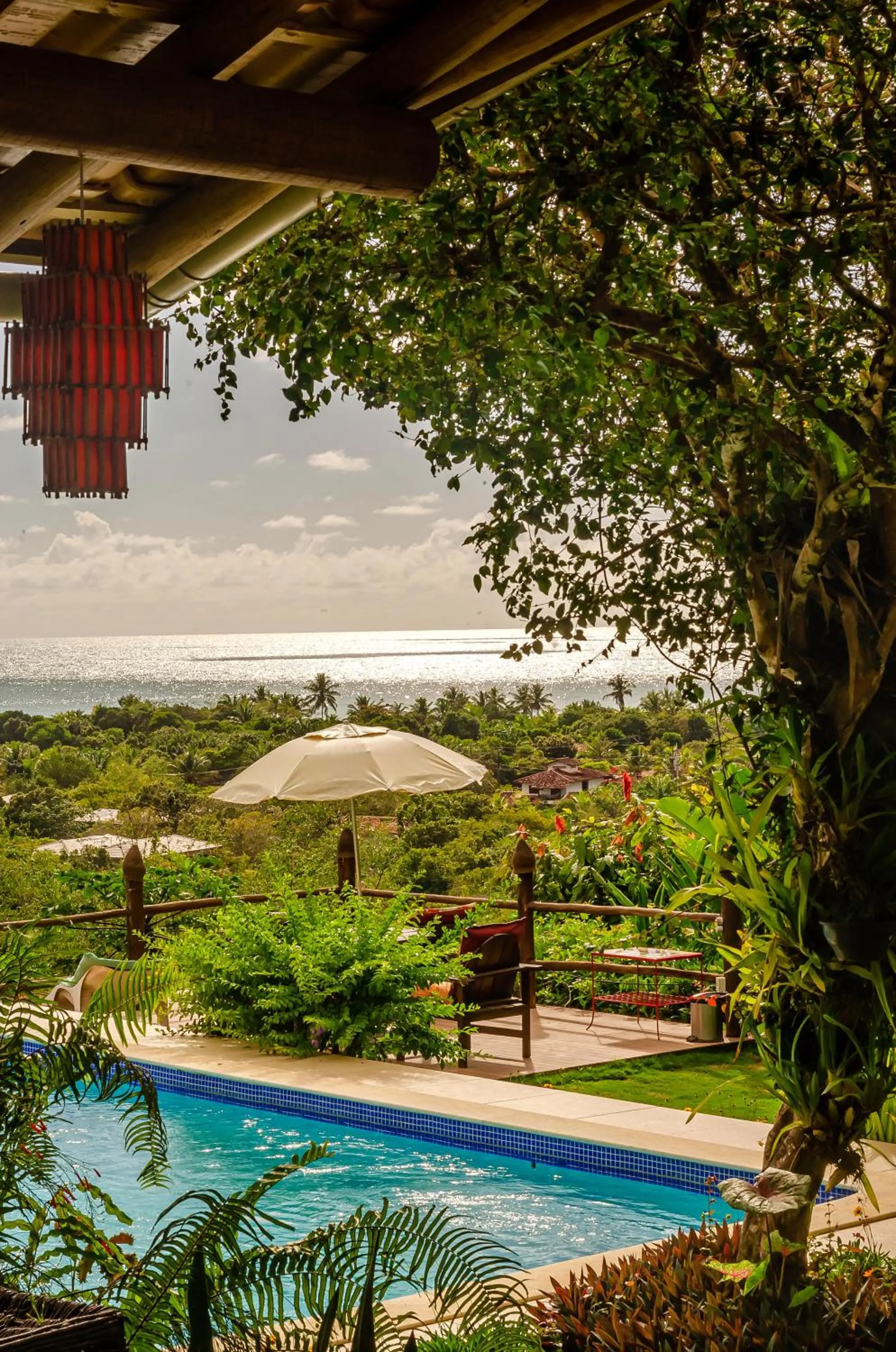 Natural landscape in Pousada Mar à Vista