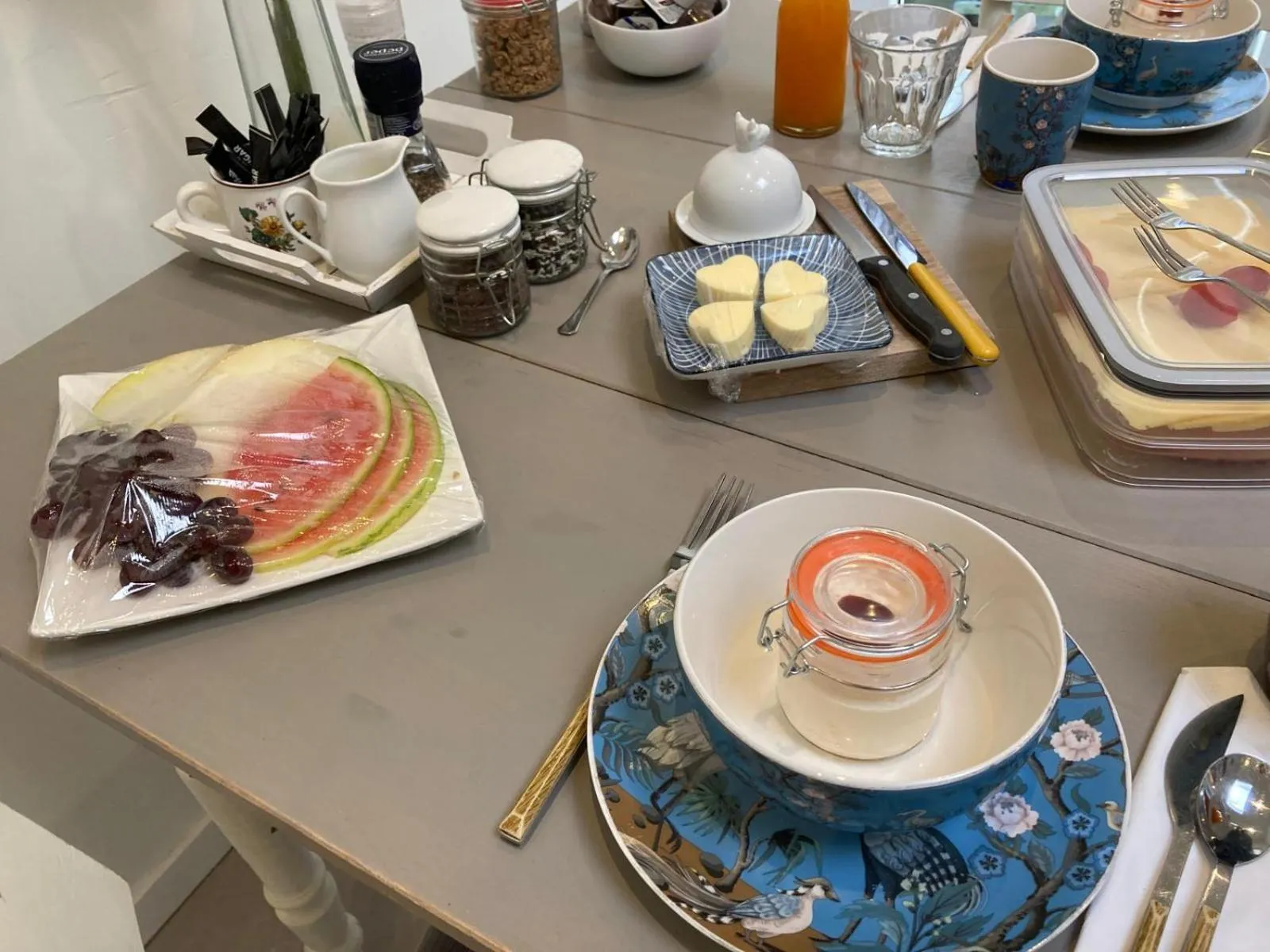 Food and drinks in Bed & Breakfast de Koepeltjes