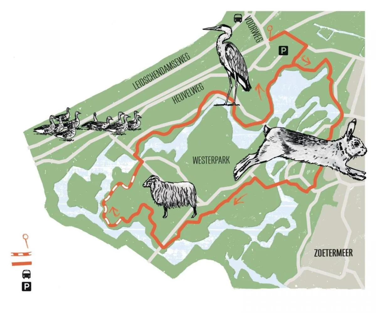 Neighbourhood in Bed & Breakfast de Koepeltjes