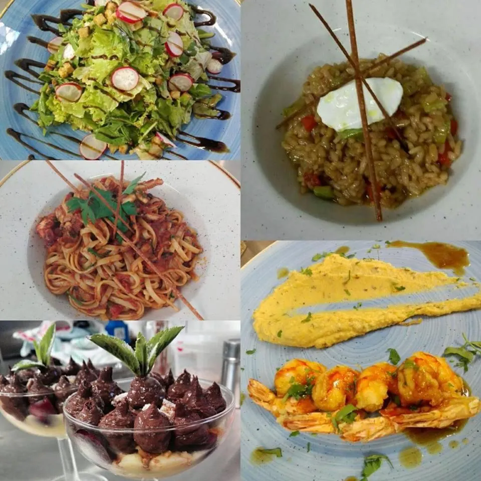 Food and drinks in Olympic Hotel