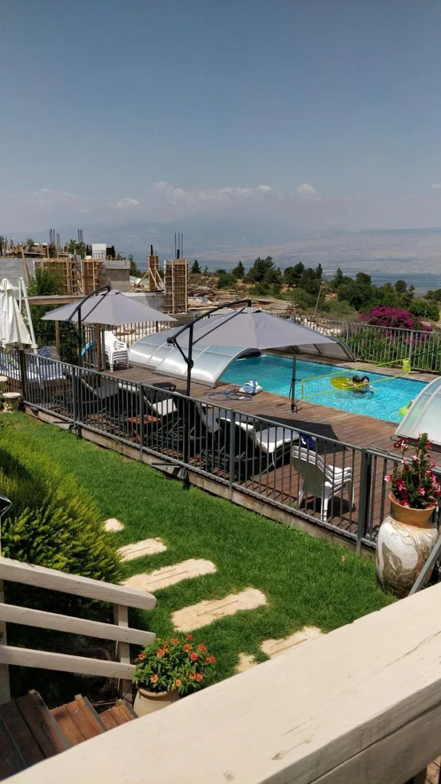 Pool view in Vibe Naftali Estate