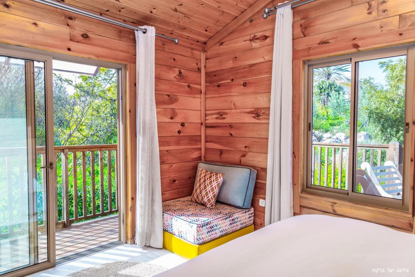 Garden view in Vibe Naftali Estate