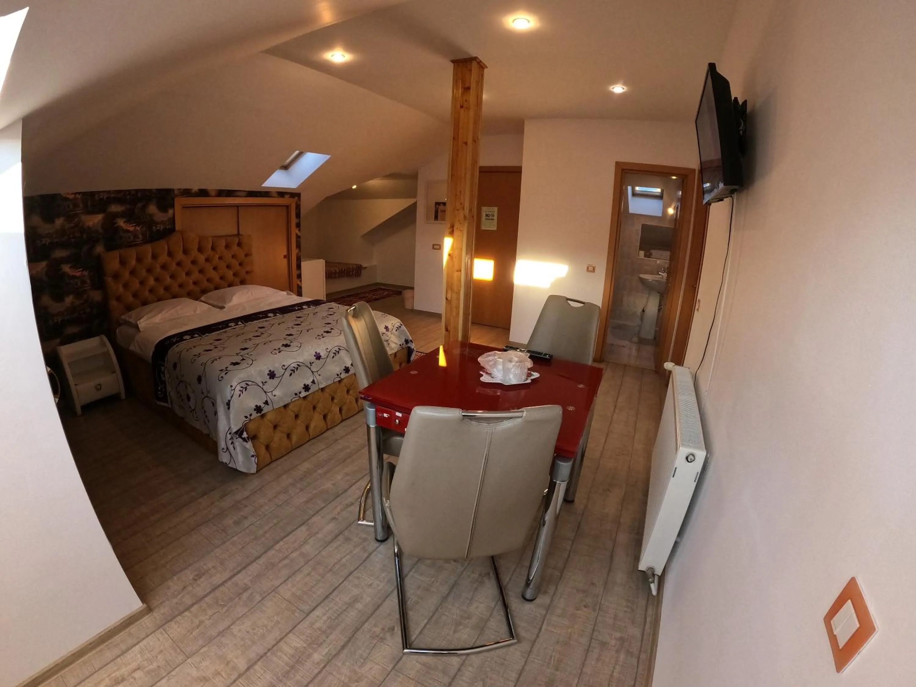 Living room, Bed in Casa Ana