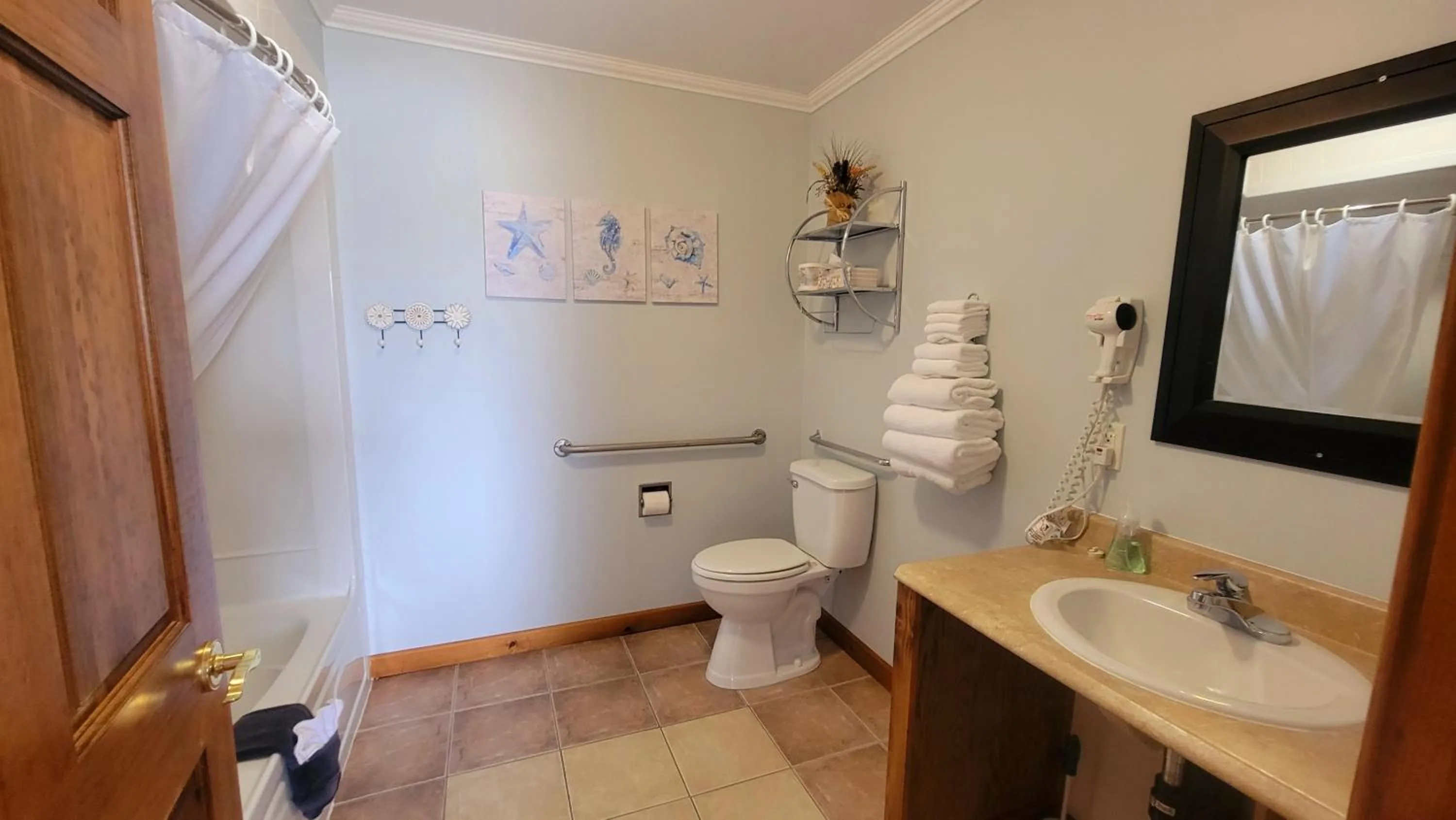 Bathroom in Codroy Valley Cottage Country