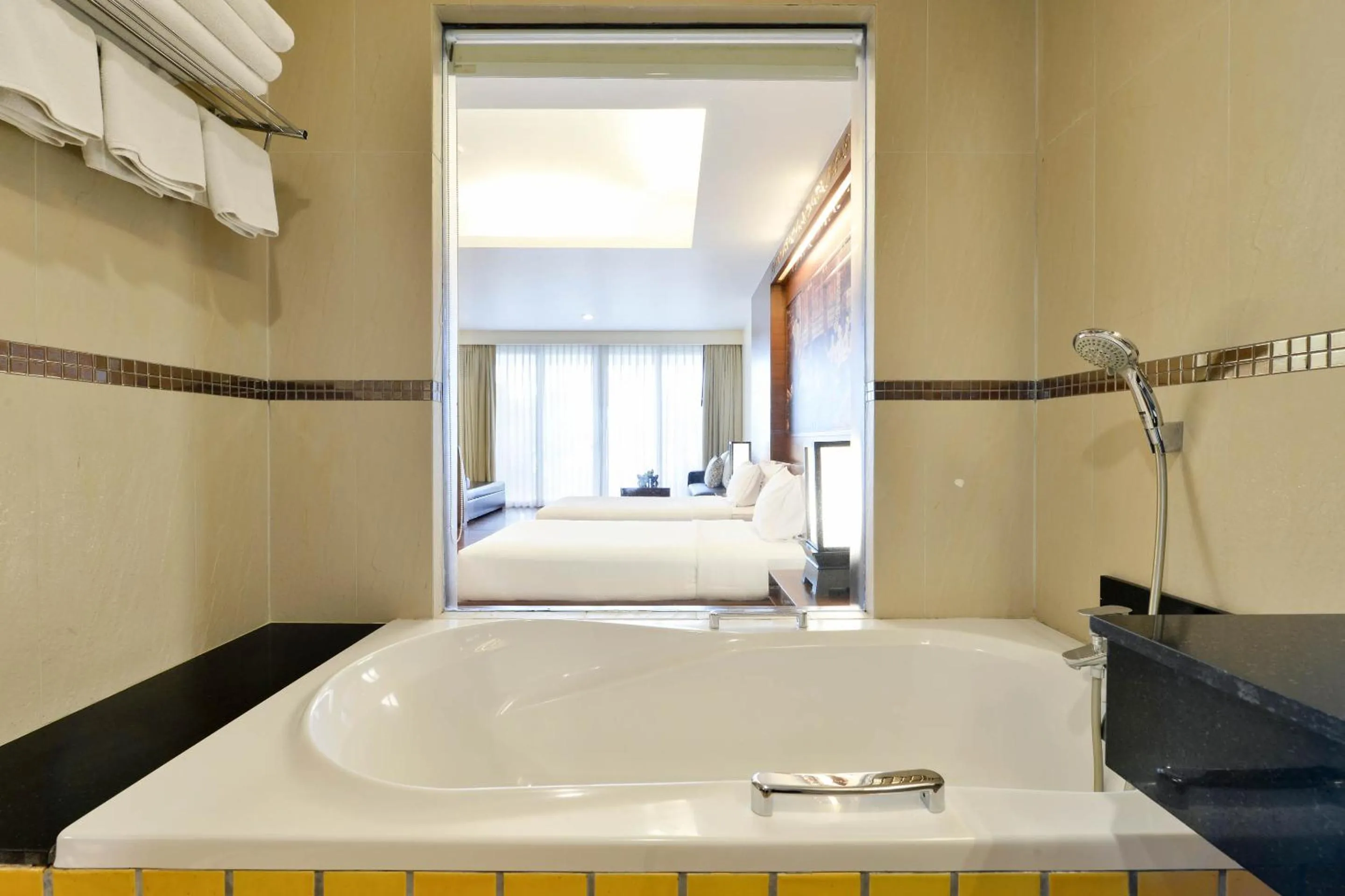 Bathroom, Bed in SYLVAN Koh Chang