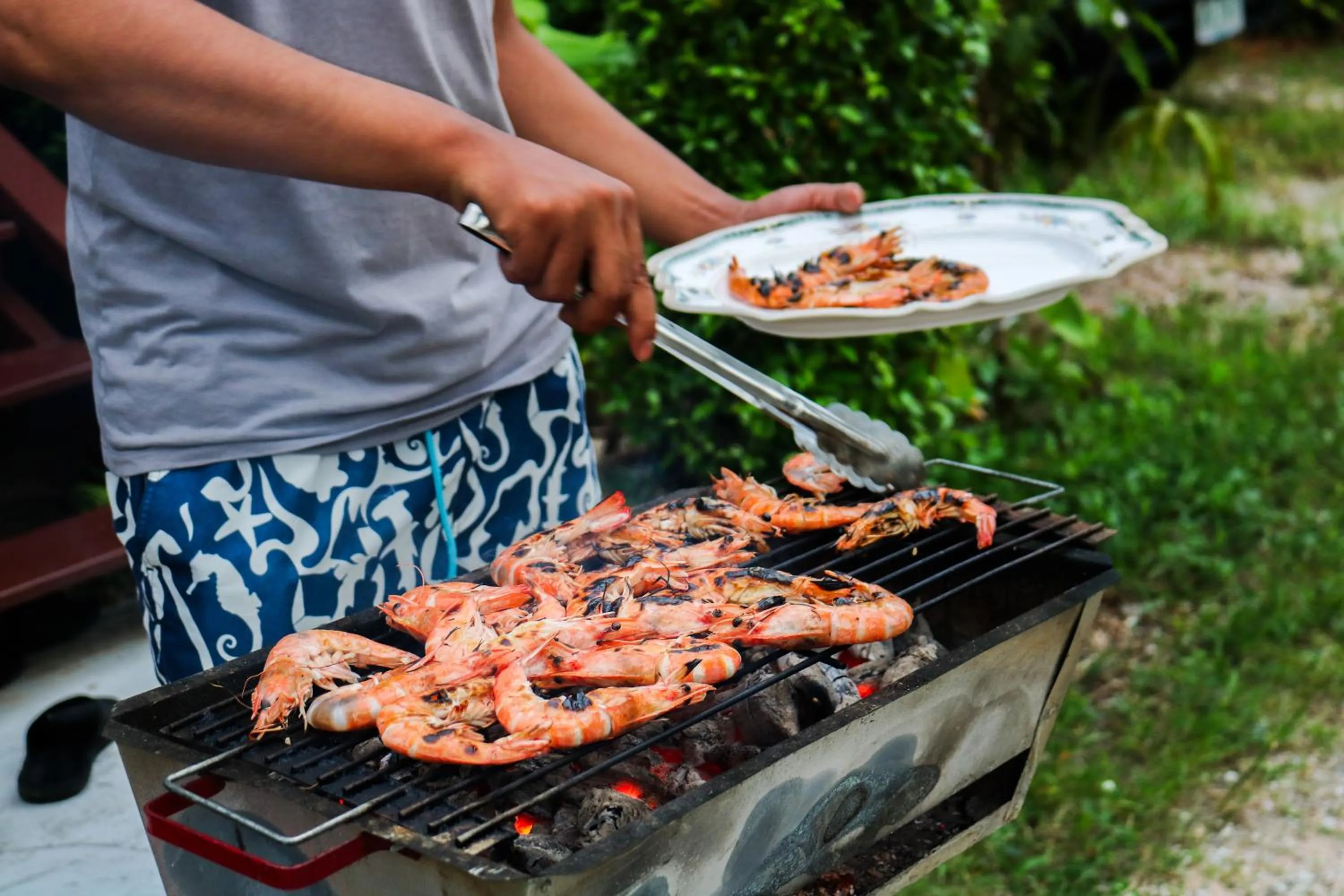 BBQ facilities in SCN Resort and Spa Rayong