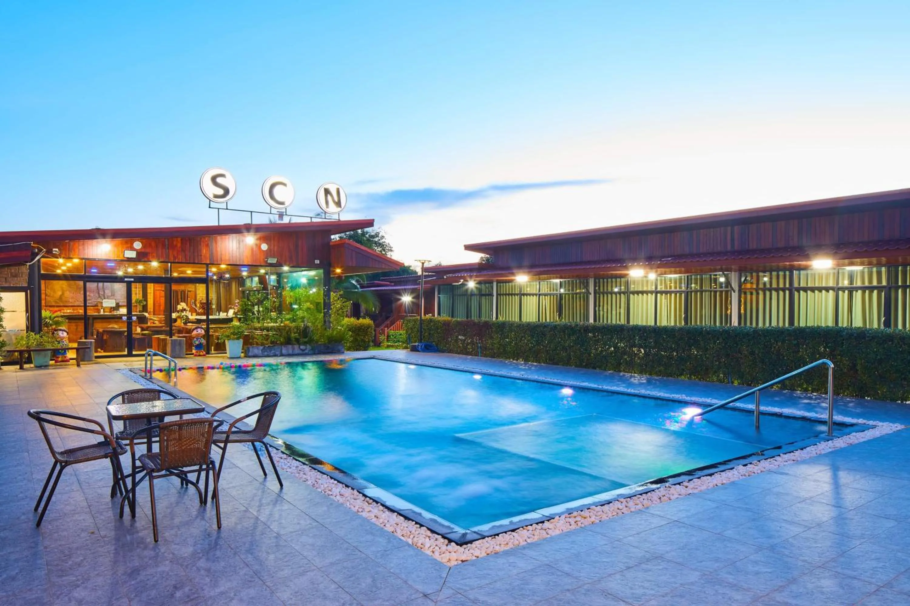 Swimming pool in SCN Resort and Spa Rayong