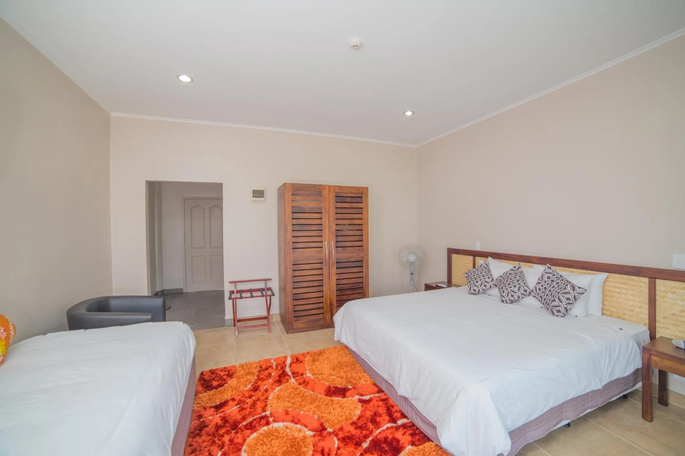 Bed in Saletoga Sands Resort & Spa