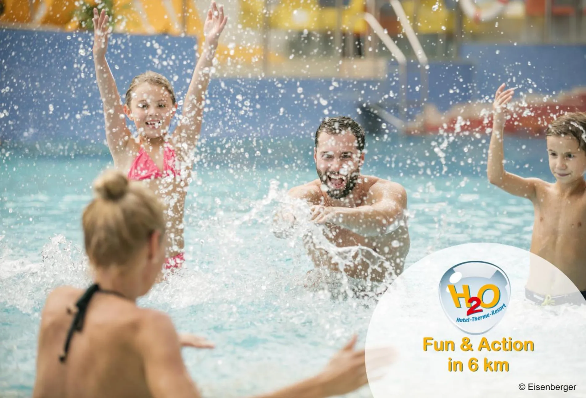 Aqua park in Hotel-Restaurant Teuschler-Mogg Bad Waltersdorf inklusiv Genusscard