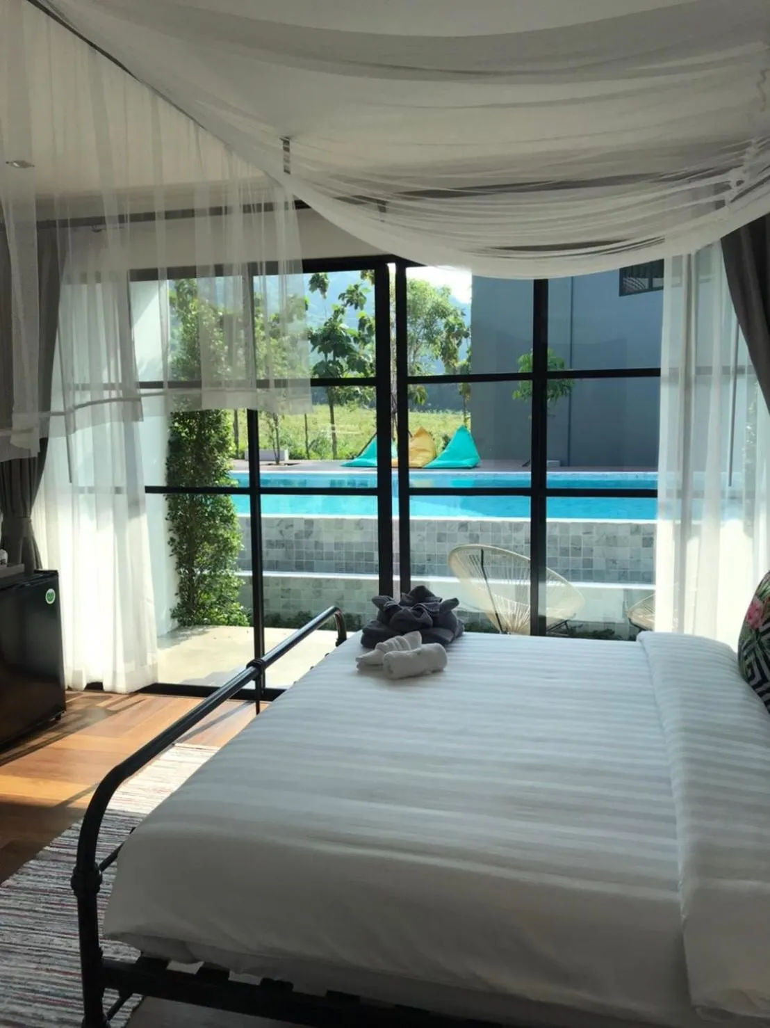 Bedroom, Bed in Adoor hotel Khao Yai