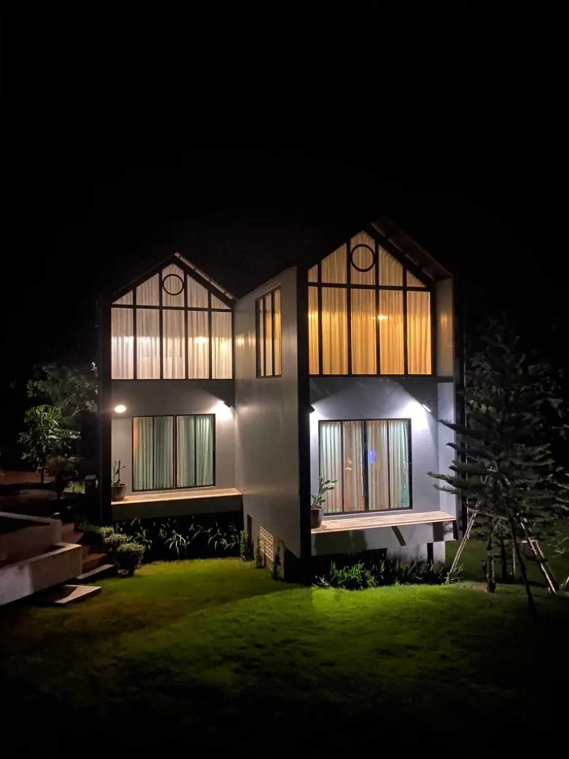 Garden in Adoor hotel Khao Yai