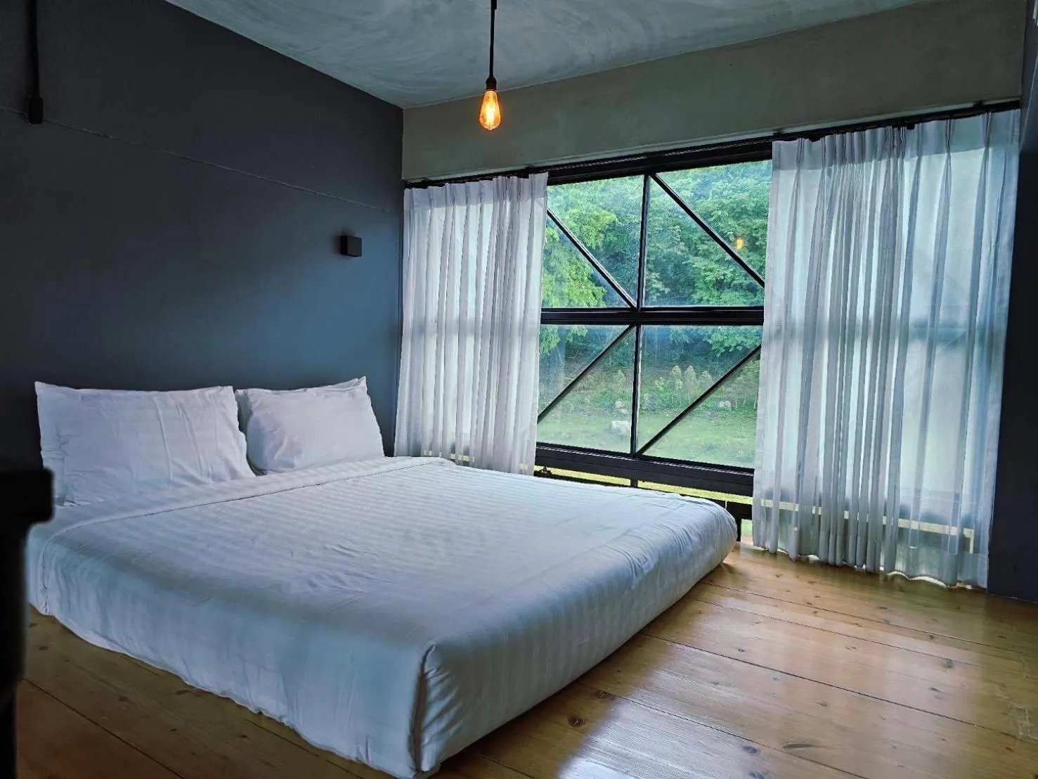 Bed in Adoor hotel Khao Yai