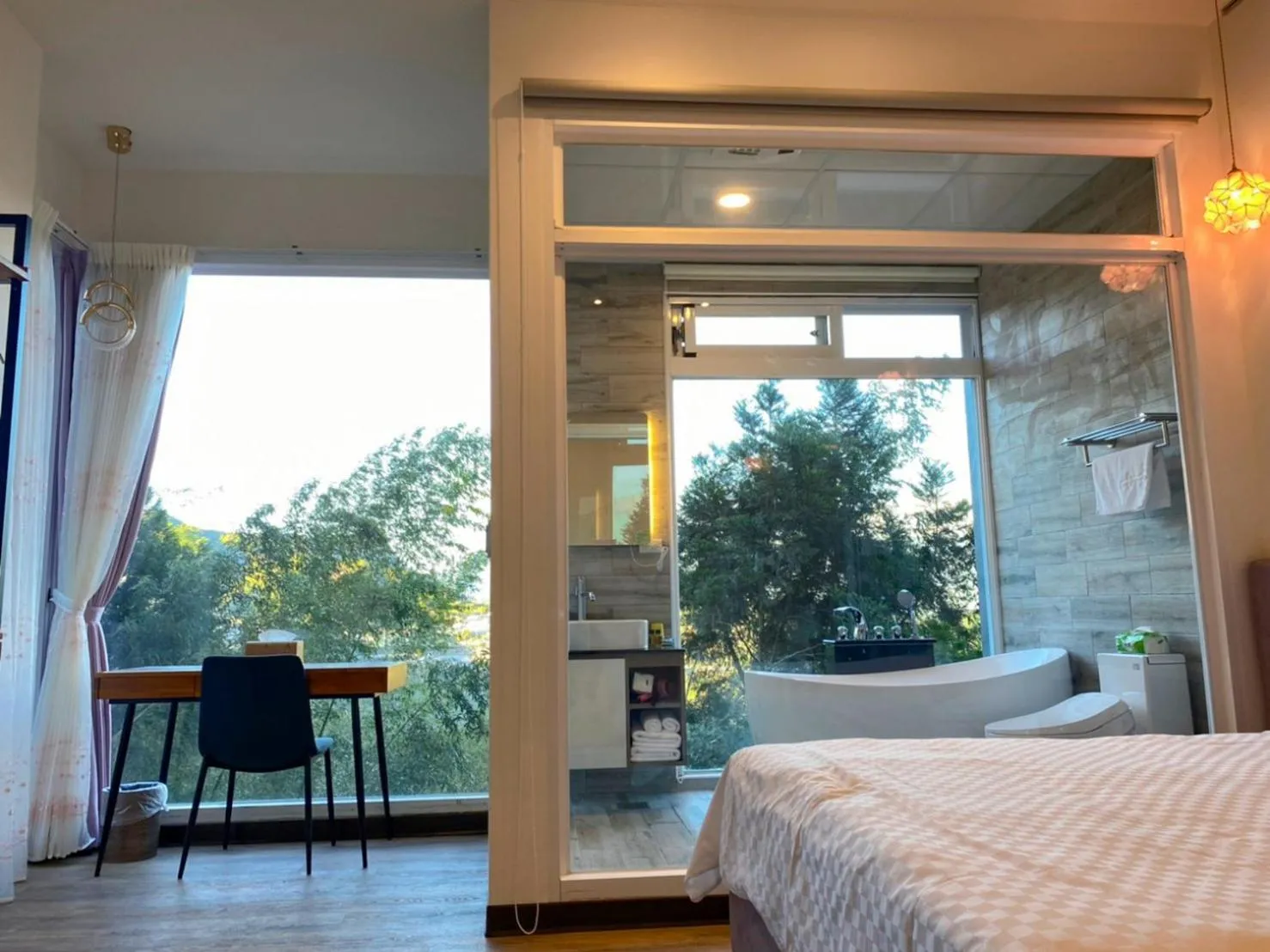 Bed in SunSweet House