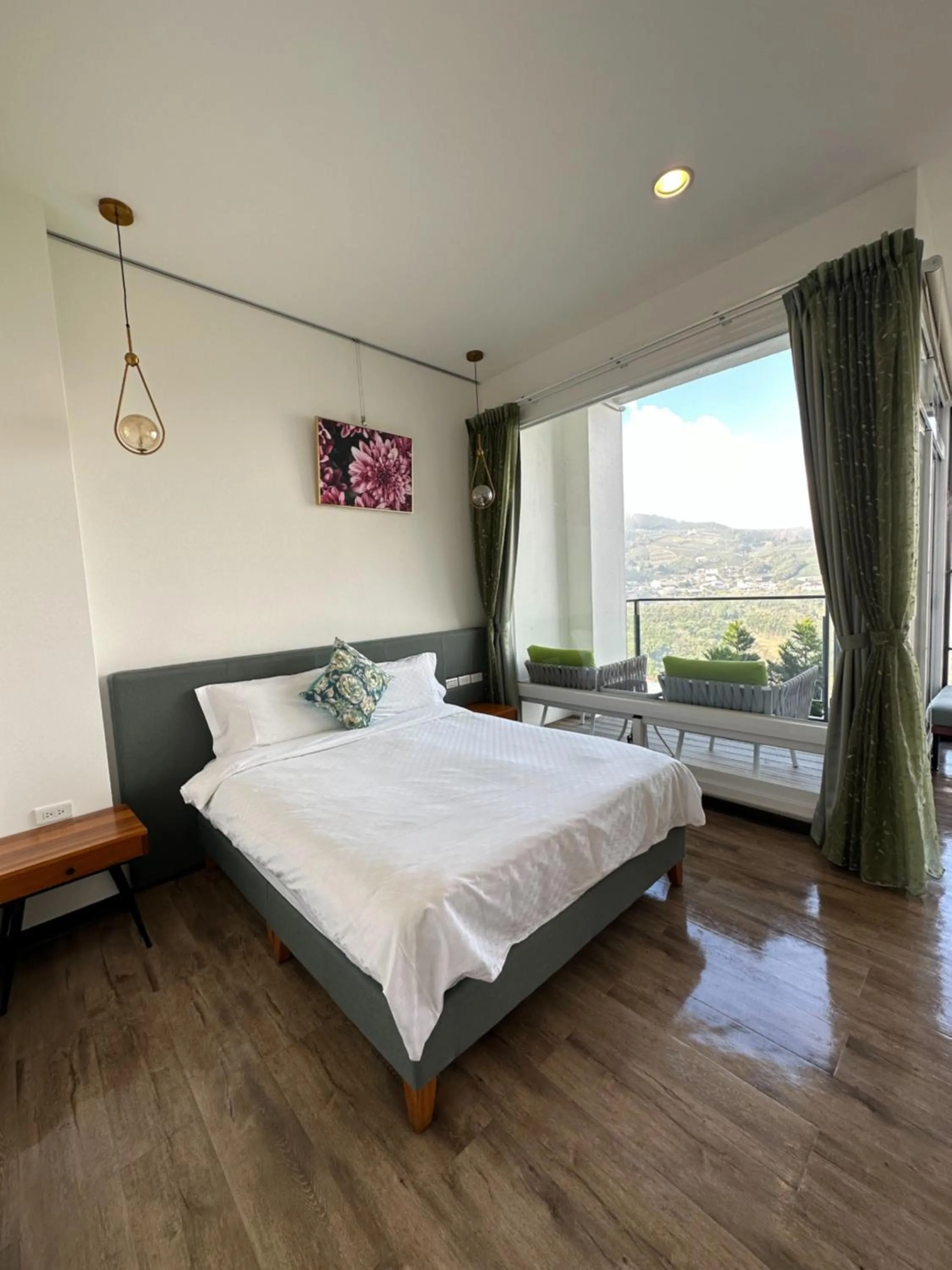 Bed in SunSweet House