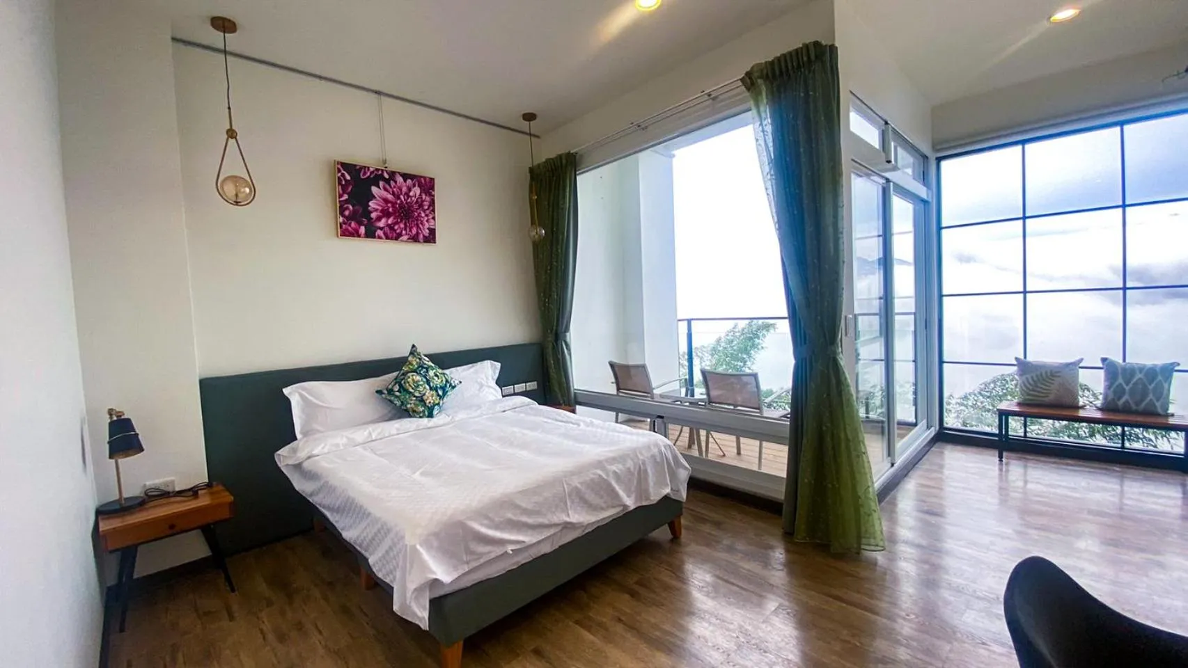 Bed in SunSweet House