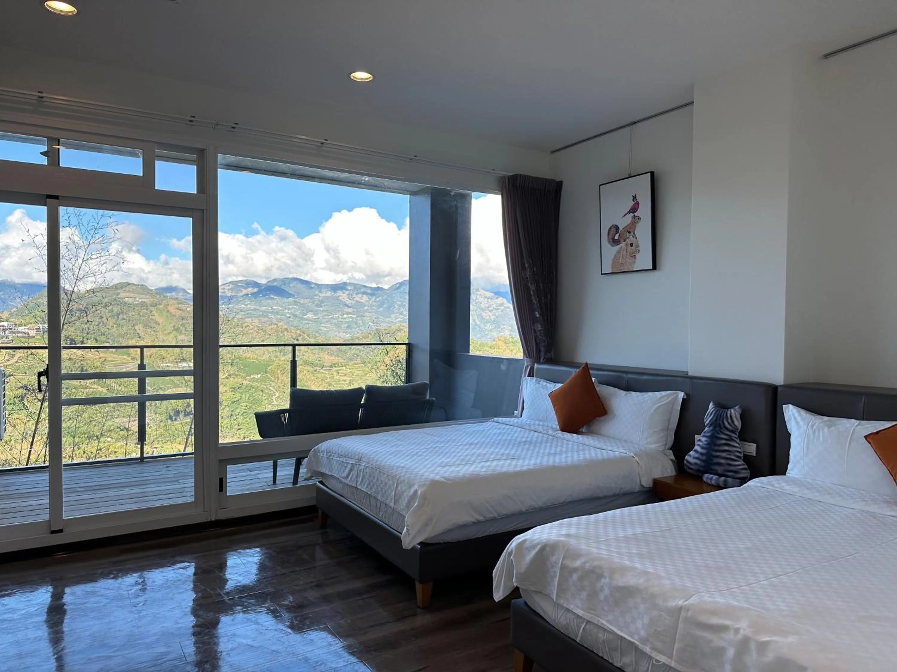 Bed in SunSweet House