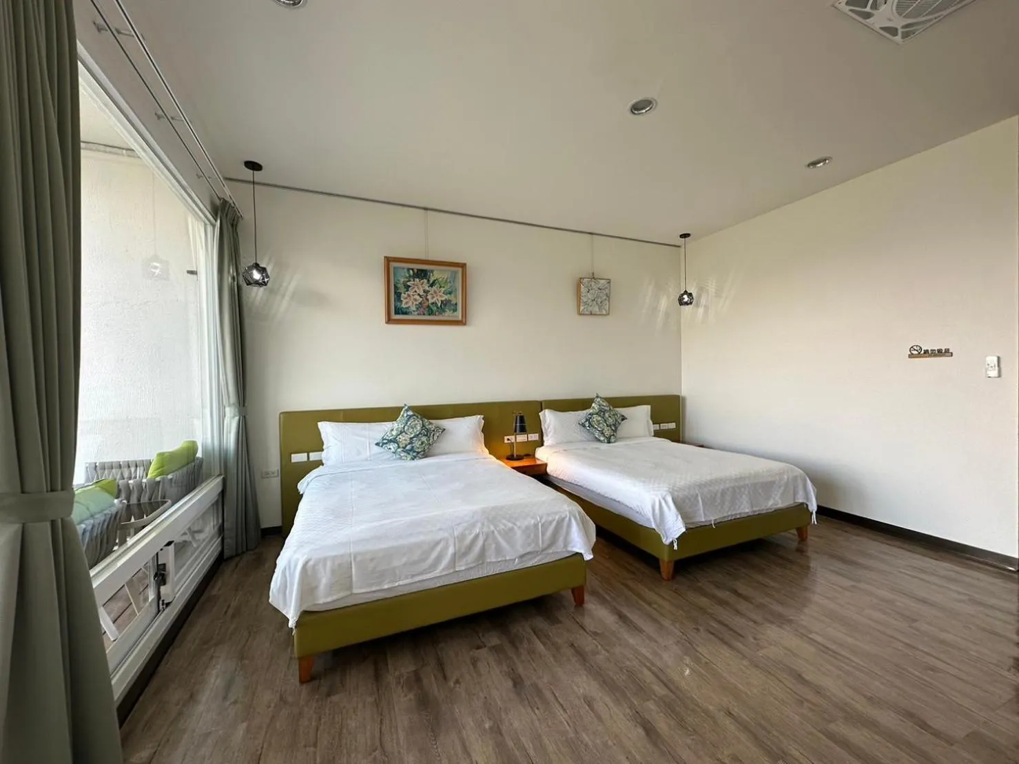 Bed in SunSweet House