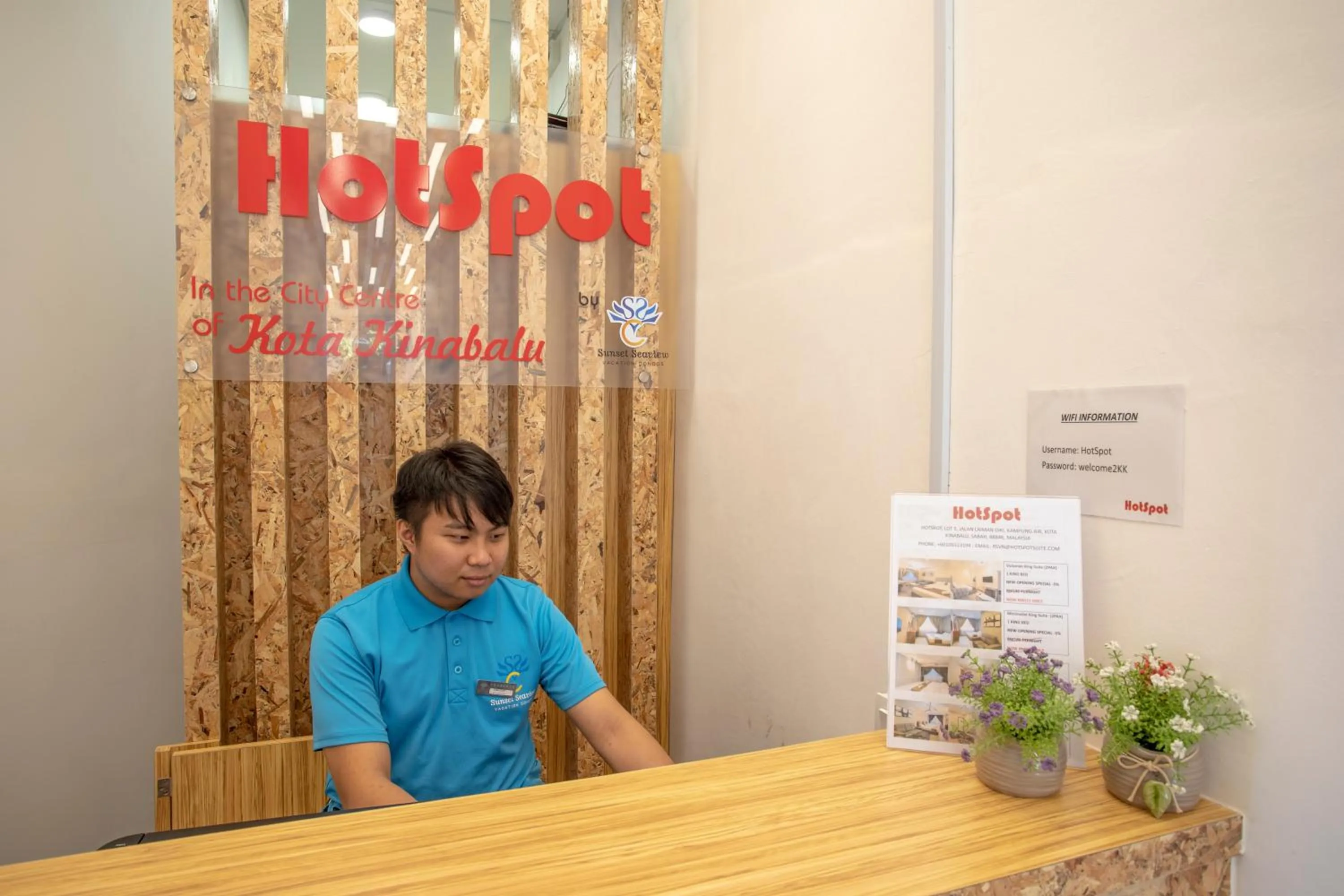 Staff in HotSpot @ City Centre by SSVC