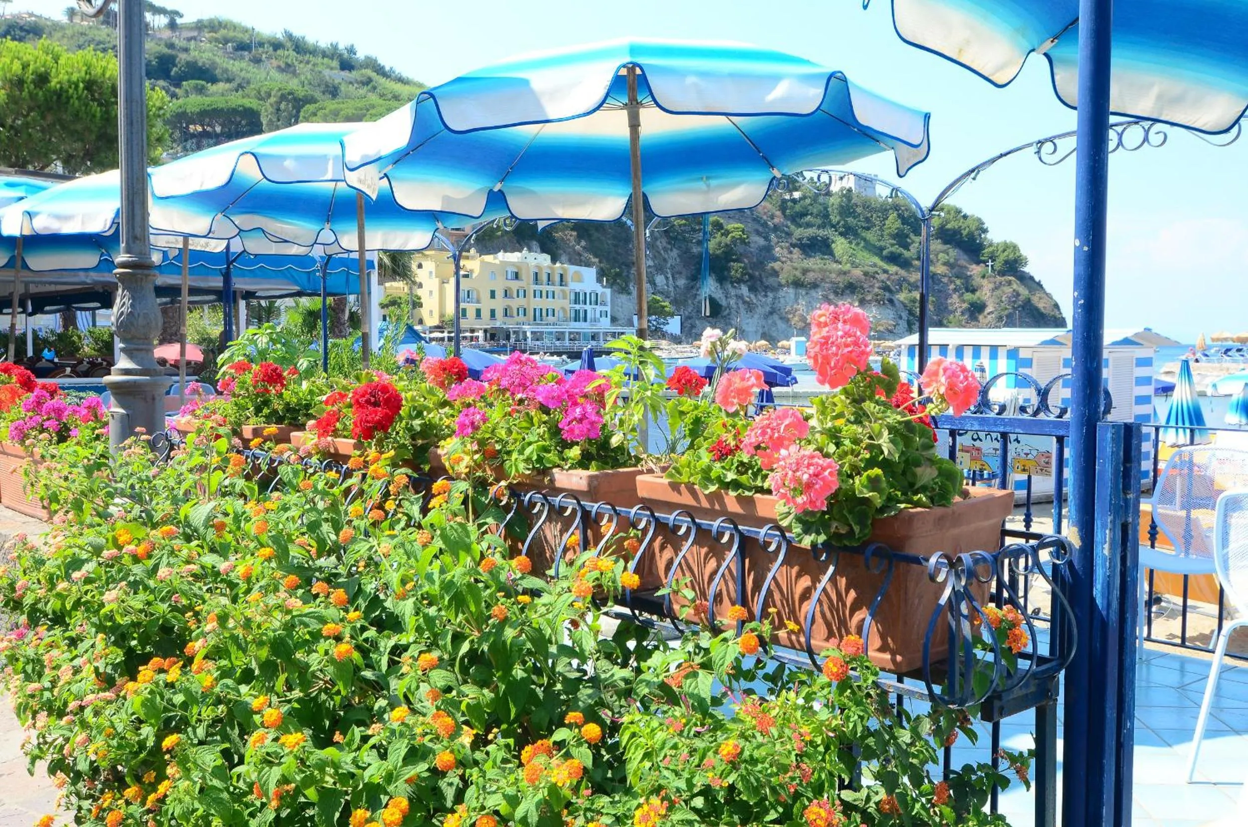 Decorative detail in Hotel Terme Marina