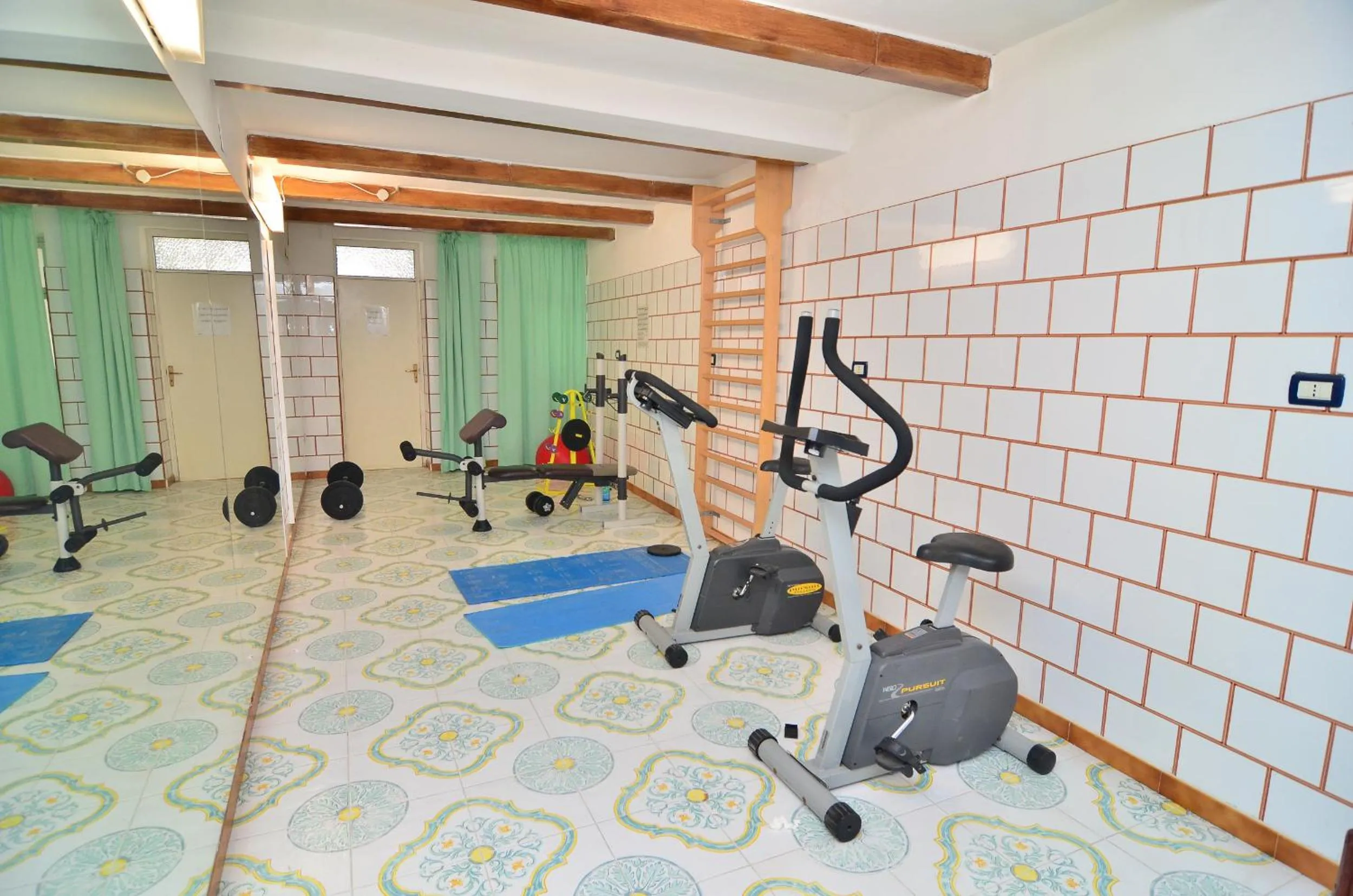 Fitness centre/facilities in Hotel Terme Marina