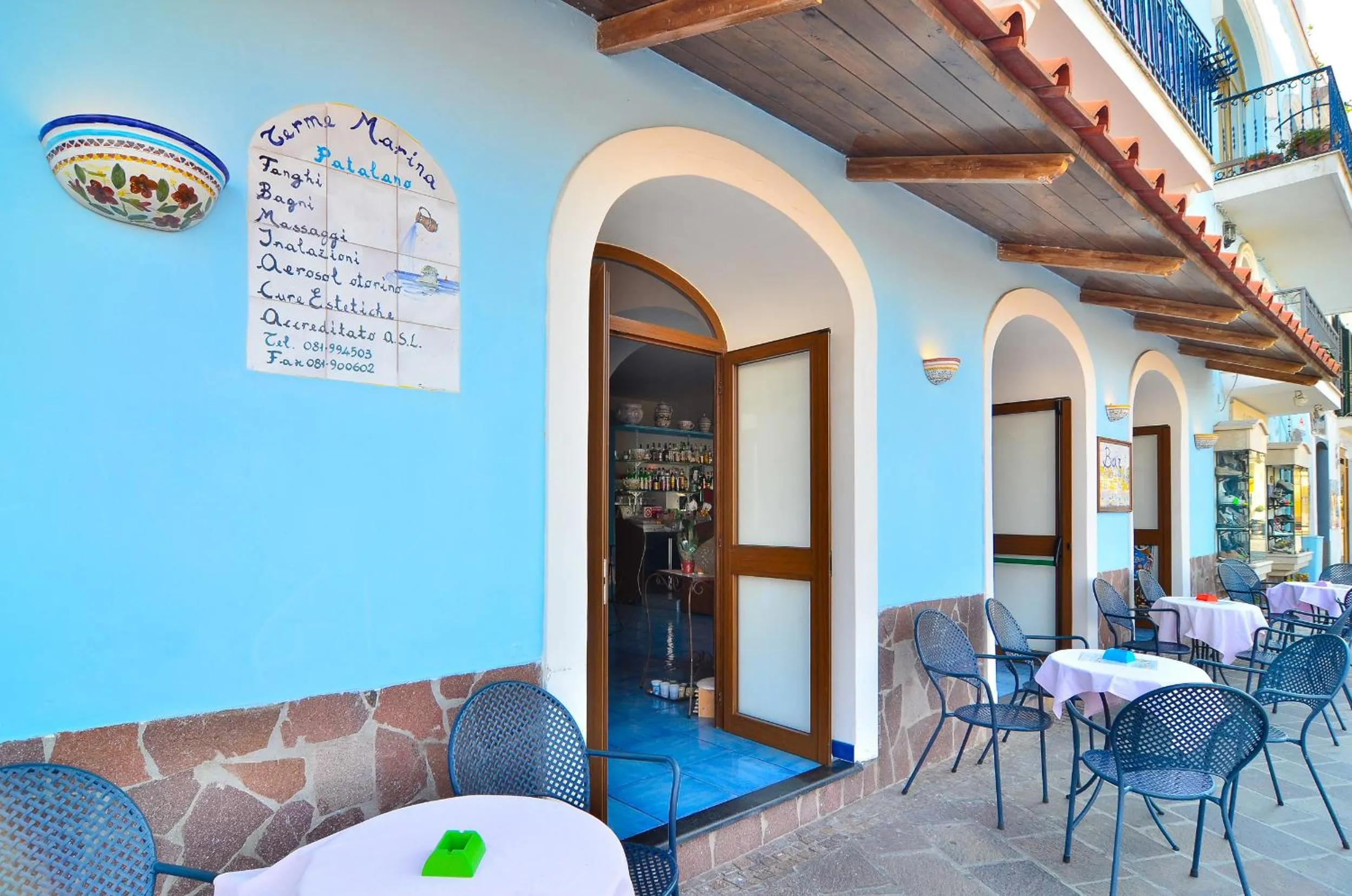 Facade/entrance in Hotel Terme Marina