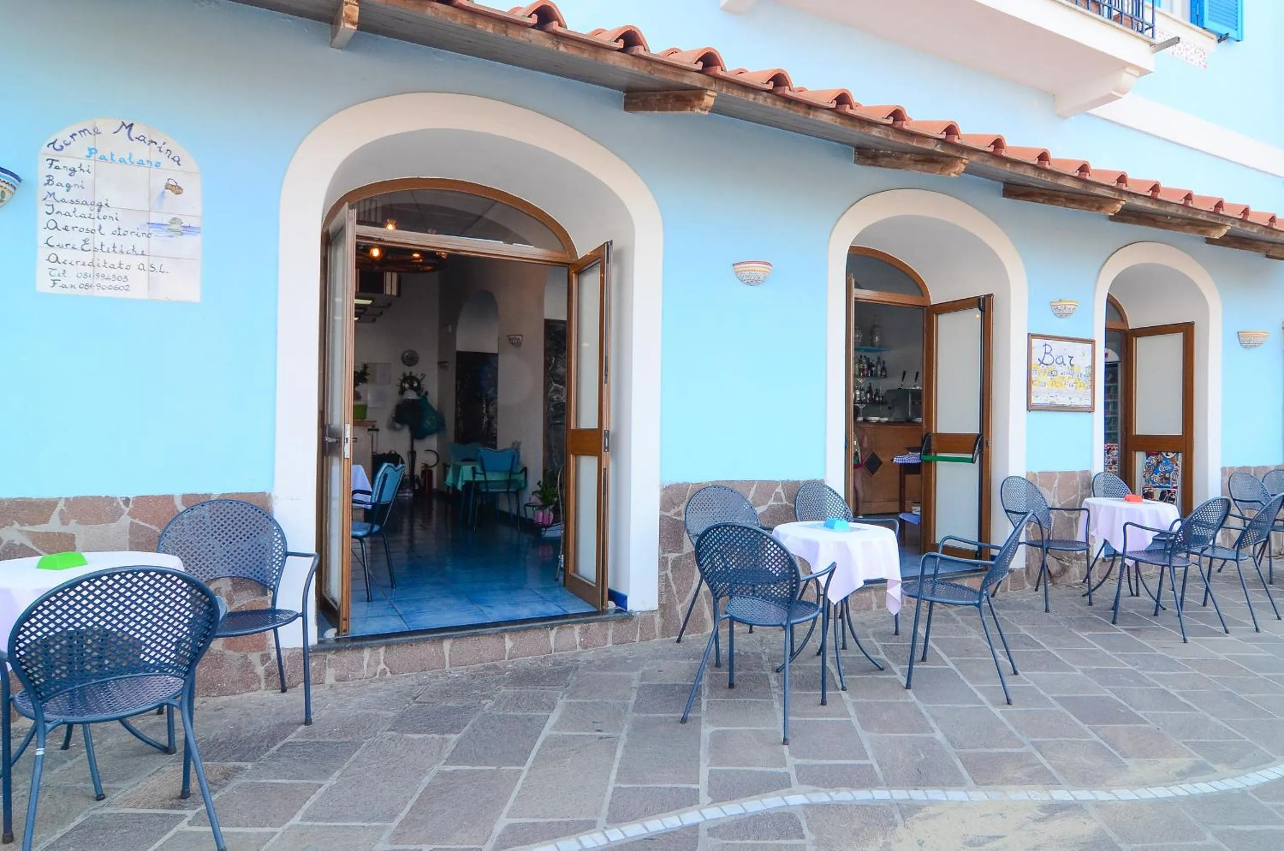 Facade/entrance in Hotel Terme Marina