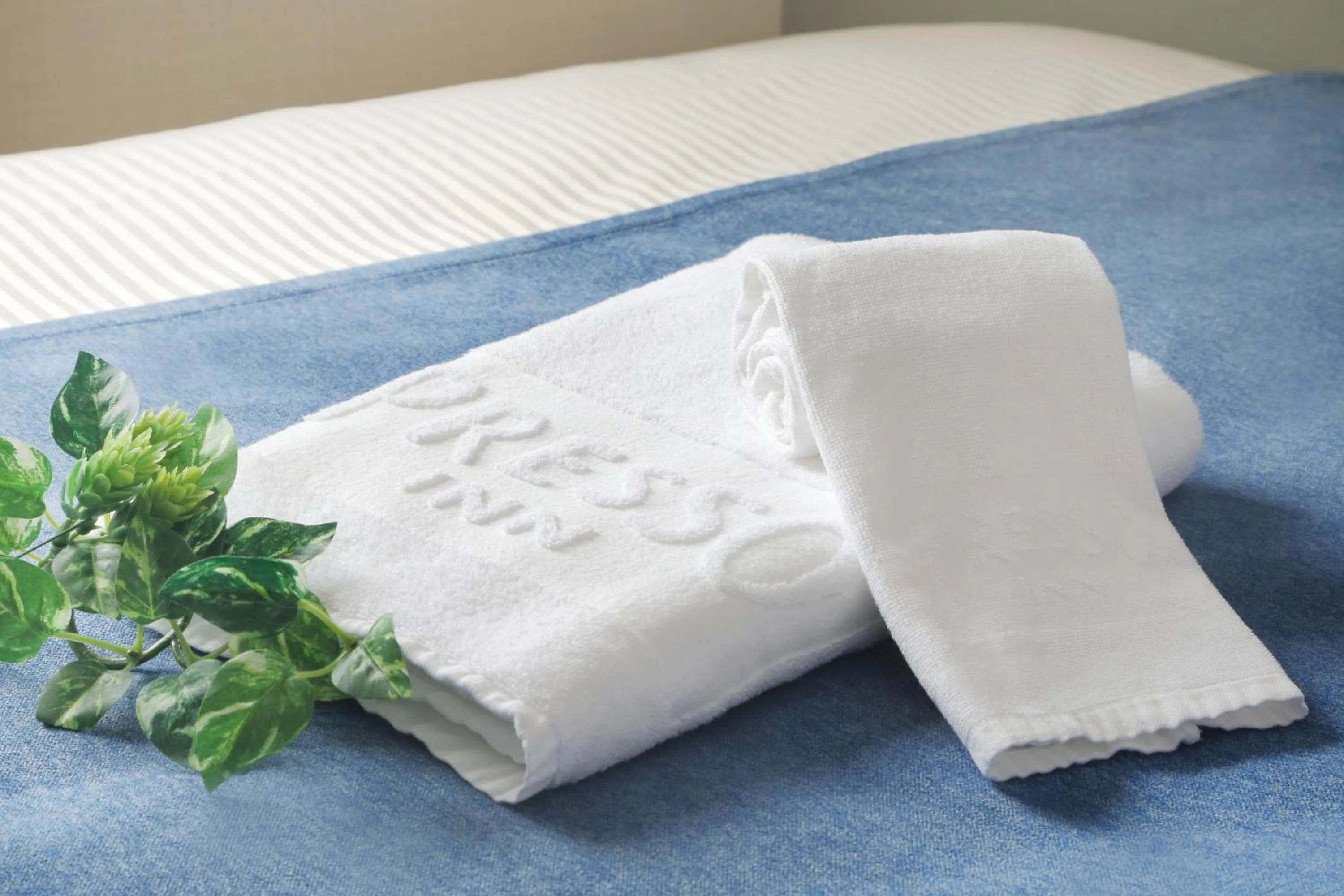 Bed in Keio Presso Inn Gotanda