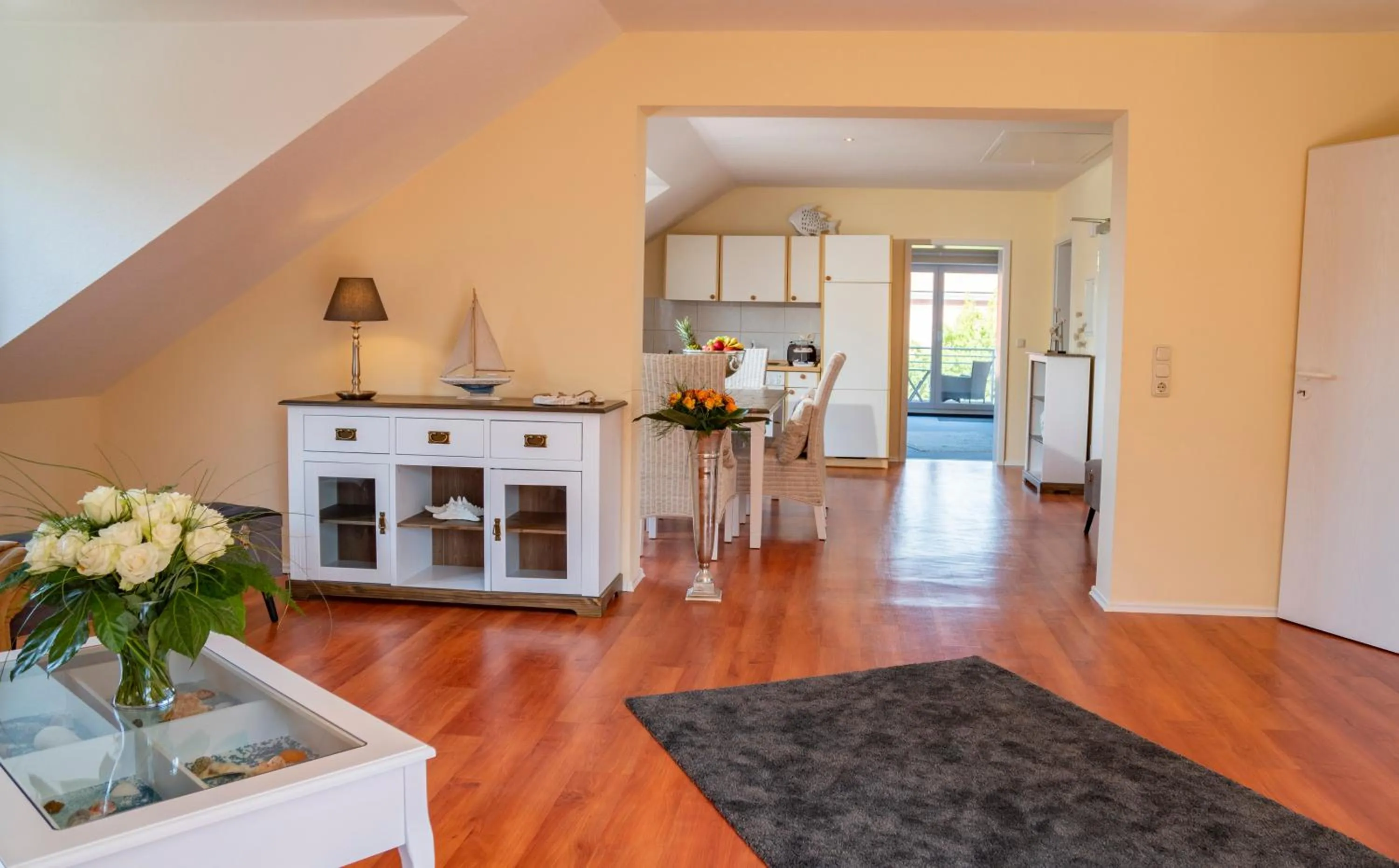 Living room in Dieksee-Eck am See