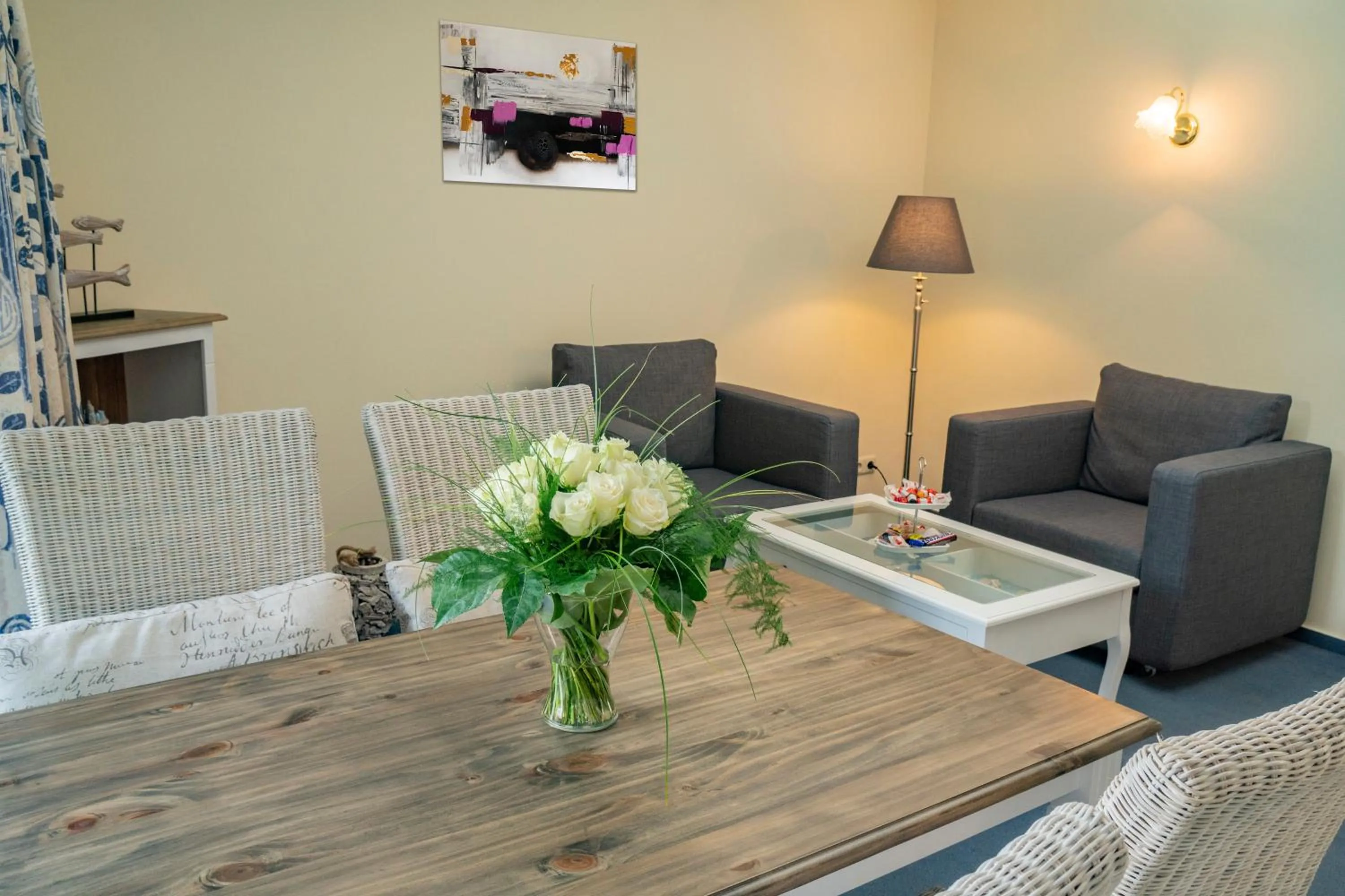 Living room in Dieksee-Eck am See